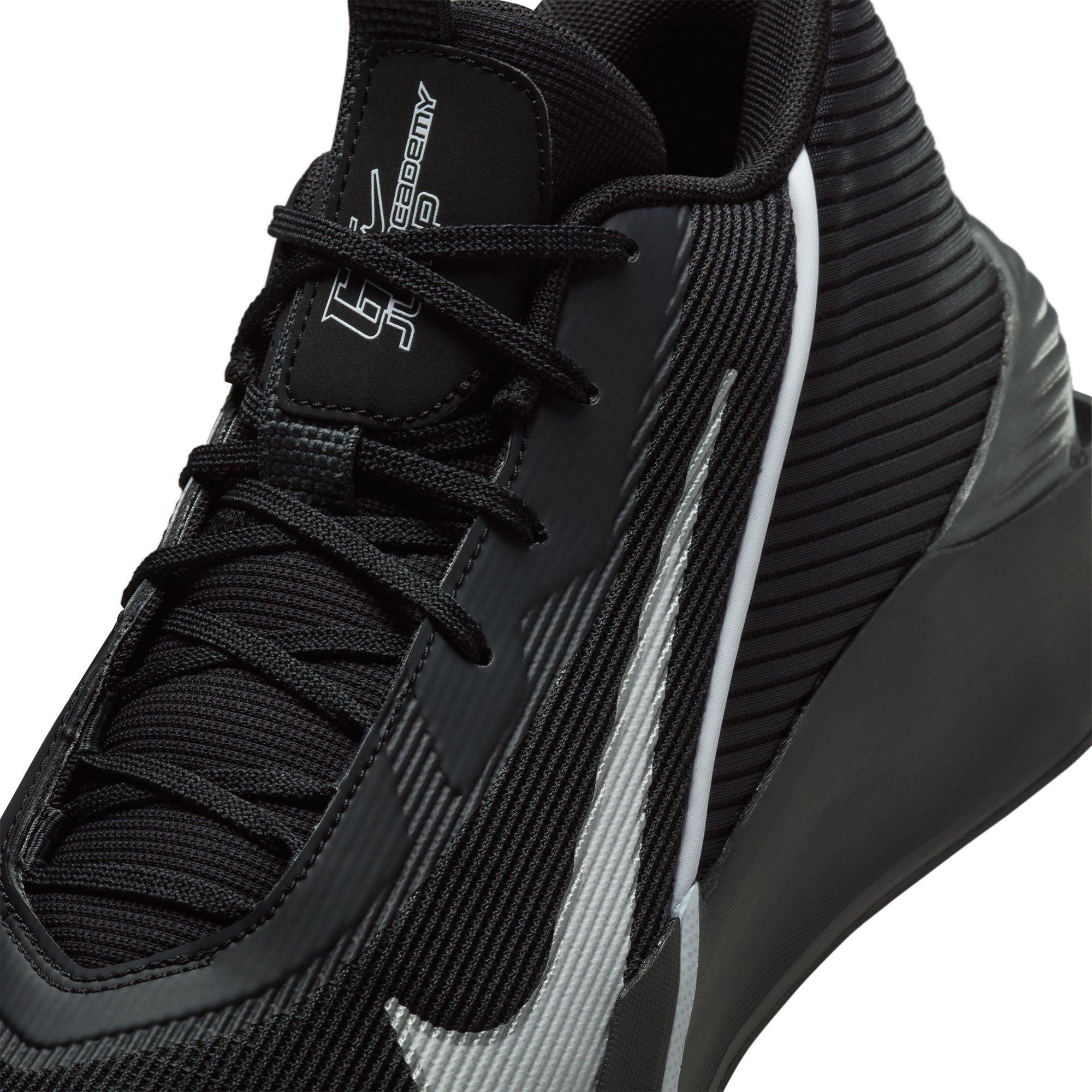 Blk/Wht-Silver - Nike - G.T. Jump Academy EP  Basketball Shoes - 7