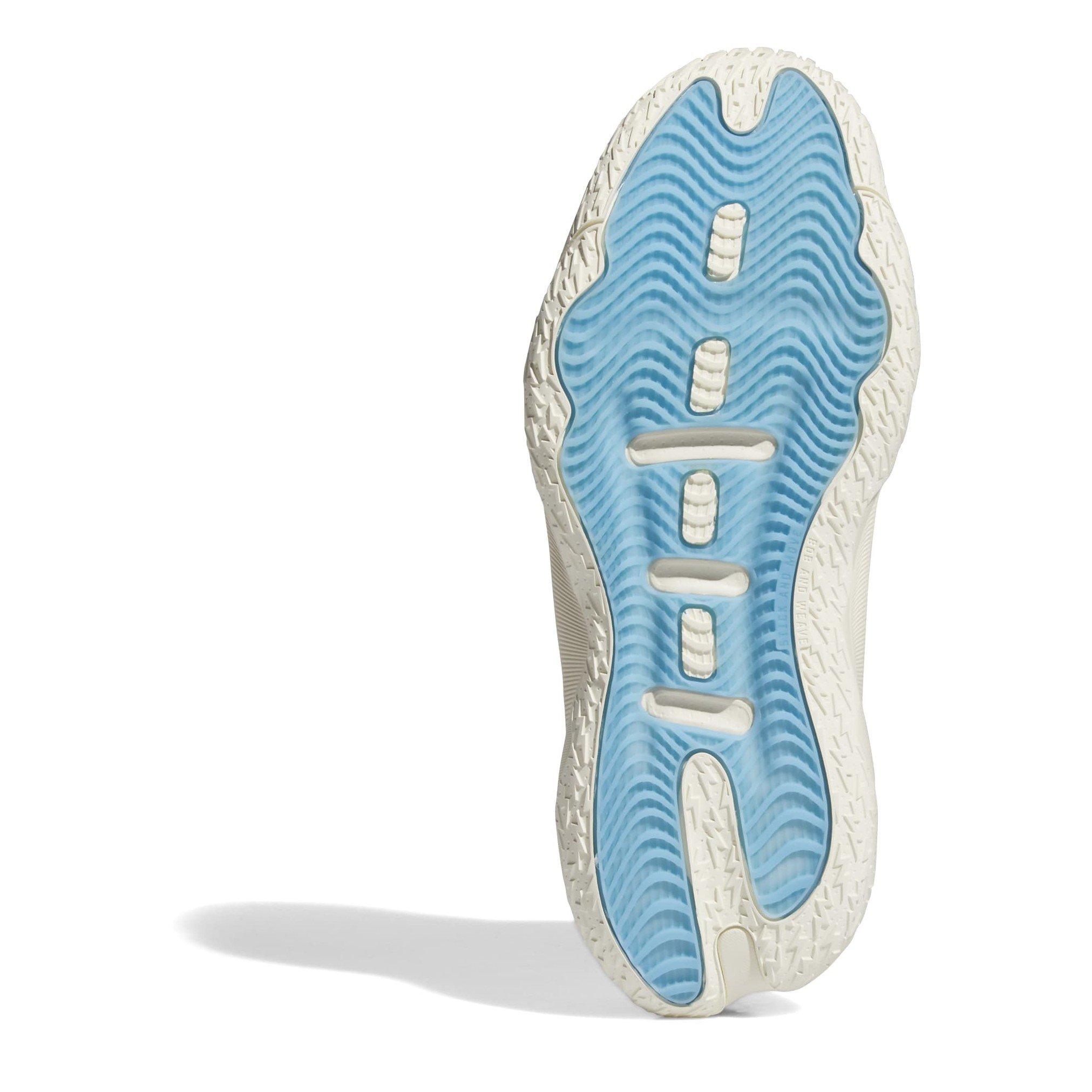 Cloud White/Haferflocken - adidas - Dame 8 Extply Basketball Trainers Mens - 6