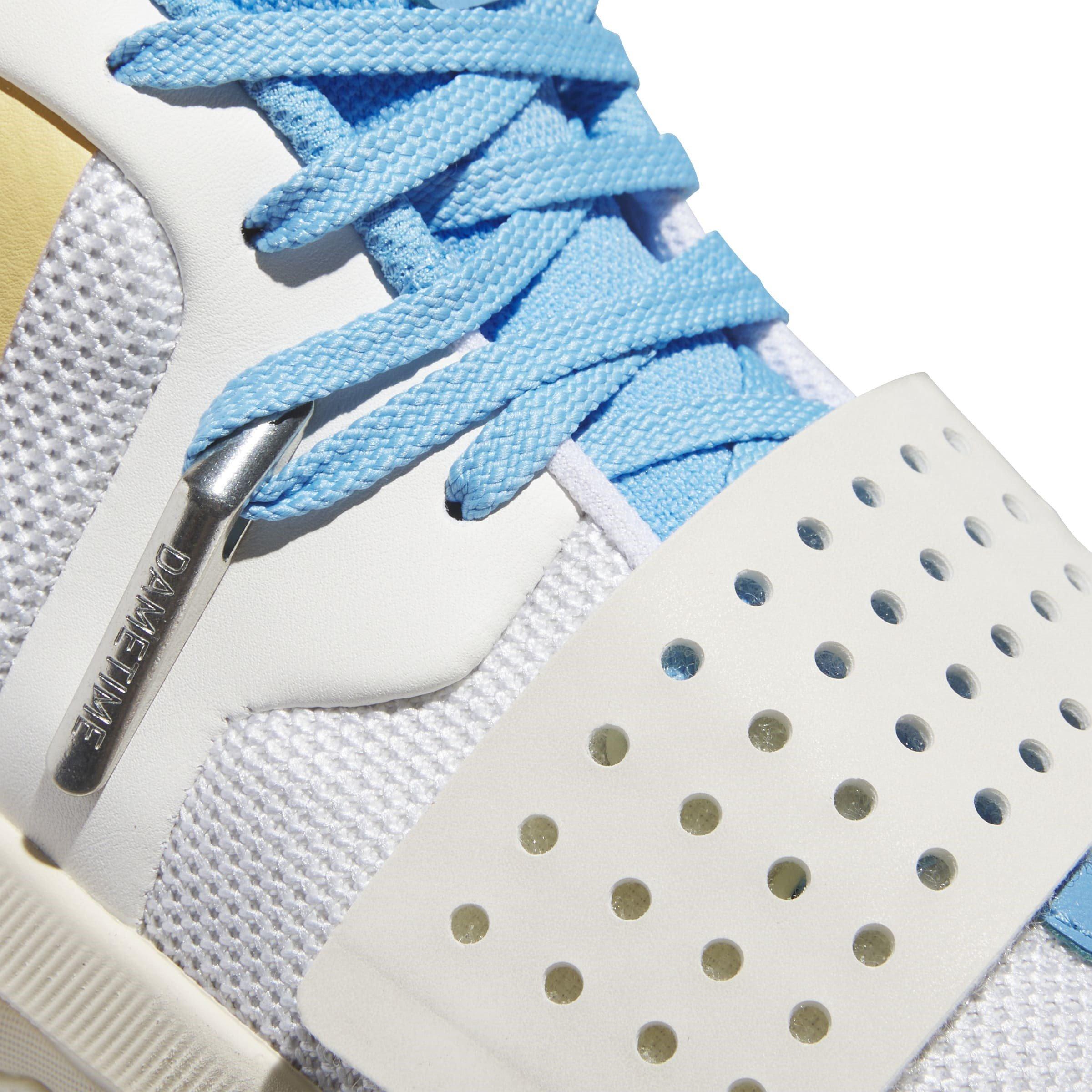 Cloud White/Haferflocken - adidas - Dame 8 Extply Basketball Trainers Mens - 7