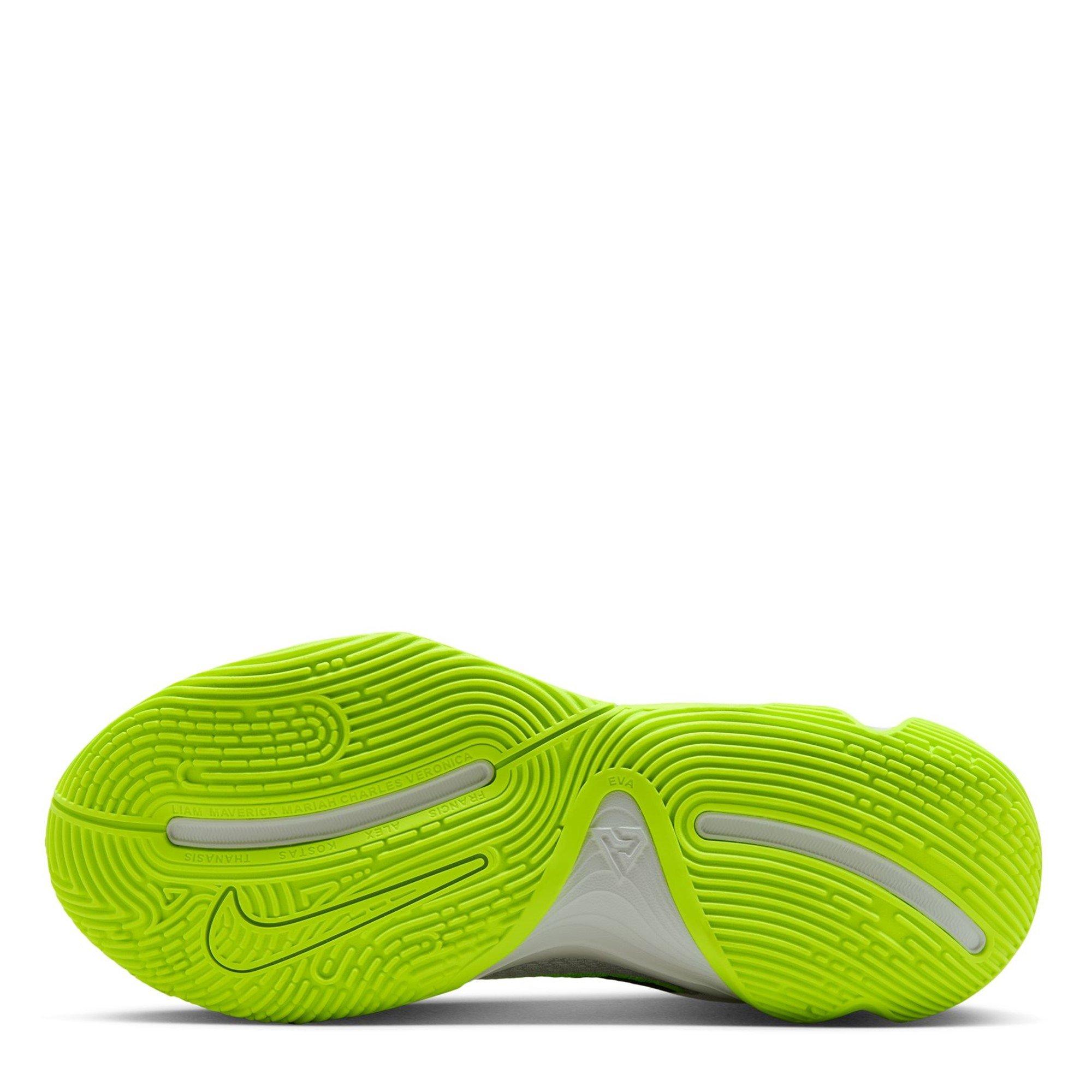 Silver/Blk-Volt - Nike - Giannis Immortality 4 EP Basketball Shoes - 3