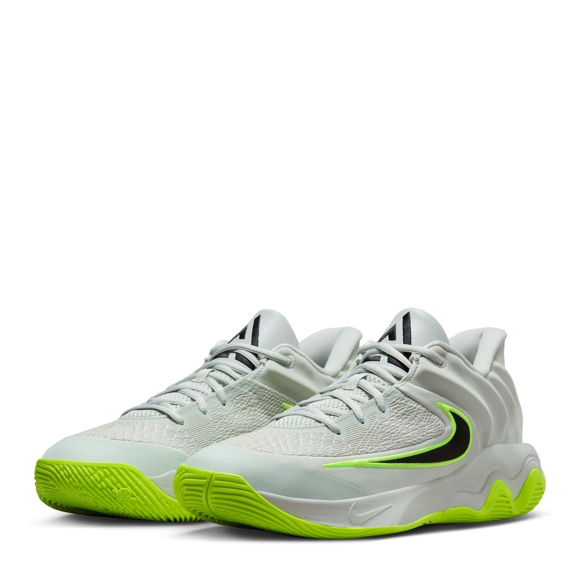 Silver/Blk-Volt - Nike - Giannis Immortality 4 EP Basketball Shoes - 4