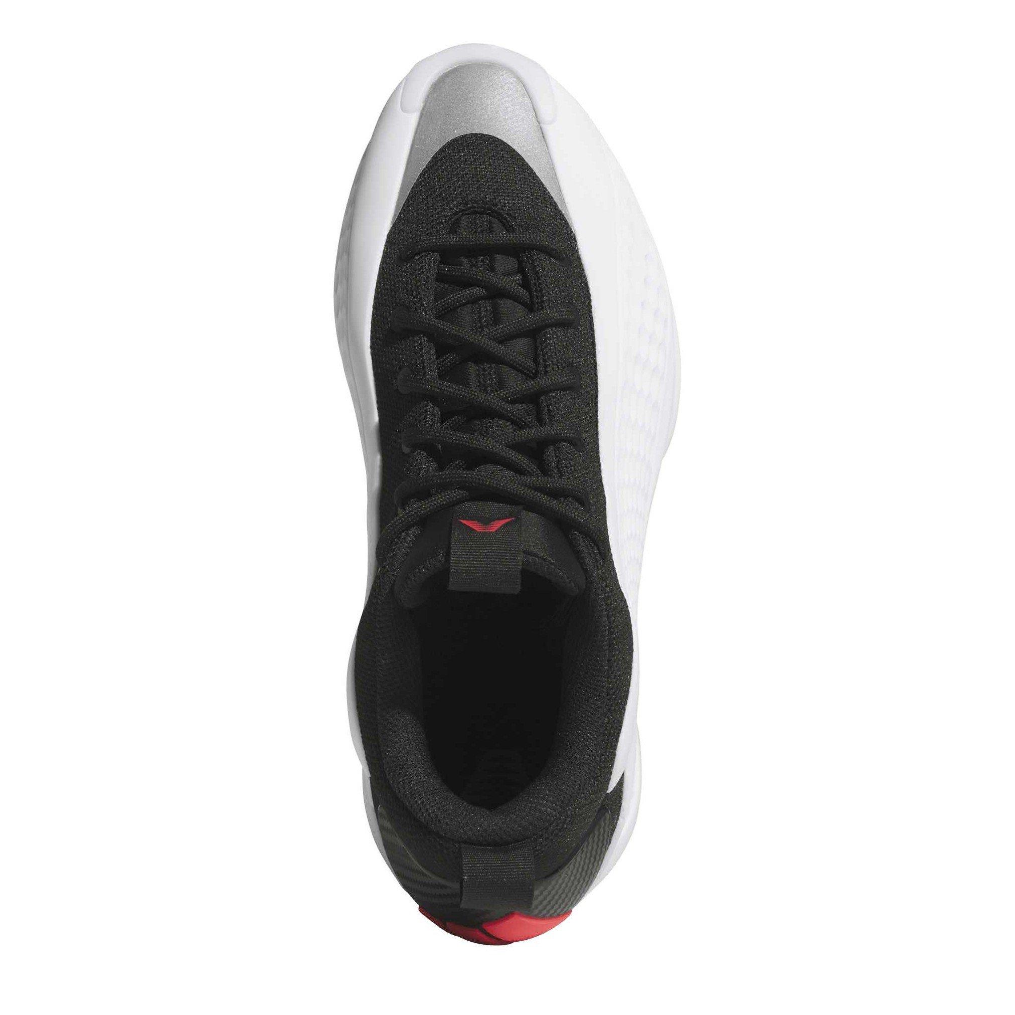 Weiß/Schwarz - adidas - Men's Anthony Edwards 1 Low Basketball Trainers - 5