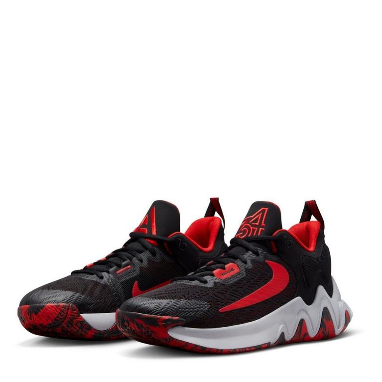 Blk/U.Red/Grey - Nike - Giannis Immortality 2 Mens Basketball Shoes - 4