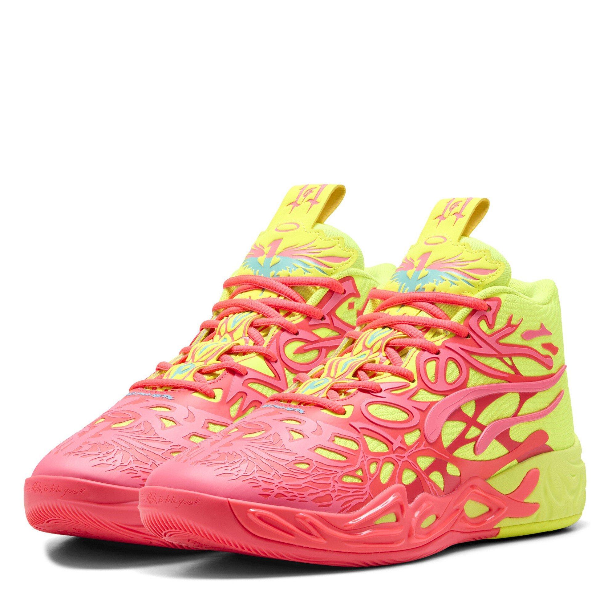 Pink Alert-Ye - Puma - Men's Mb.04 1Love Basketball Trainers - 1