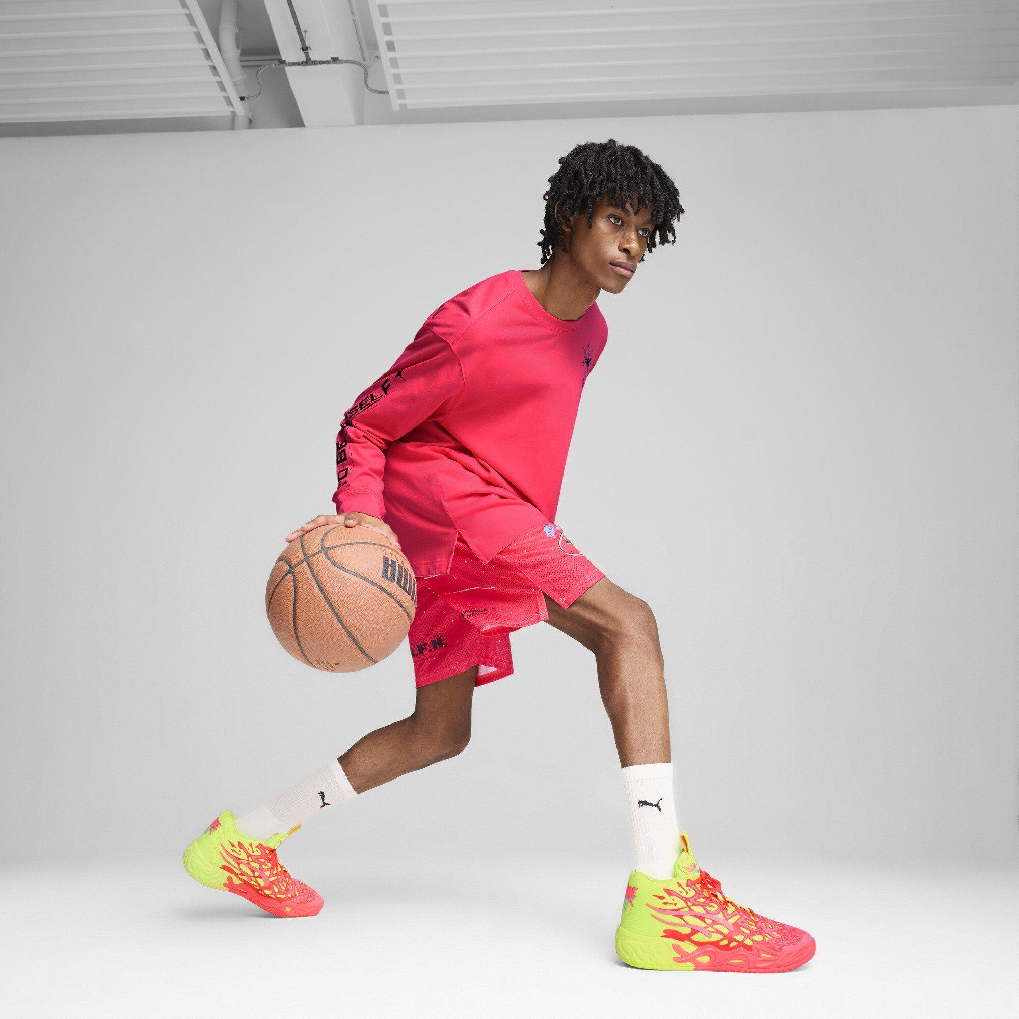 Pink Alert-Ye - Puma - Men's Mb.04 1Love Basketball Trainers - 7
