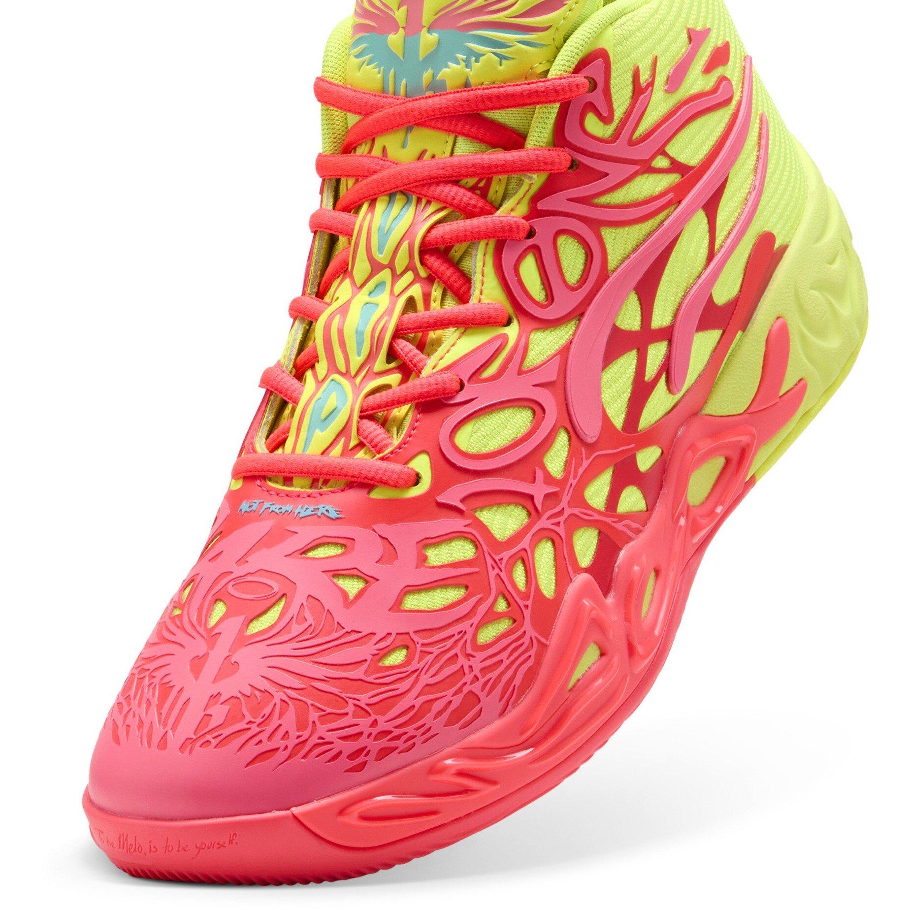 Pink Alert-Ye - Puma - Men's Mb.04 1Love Basketball Trainers - 8