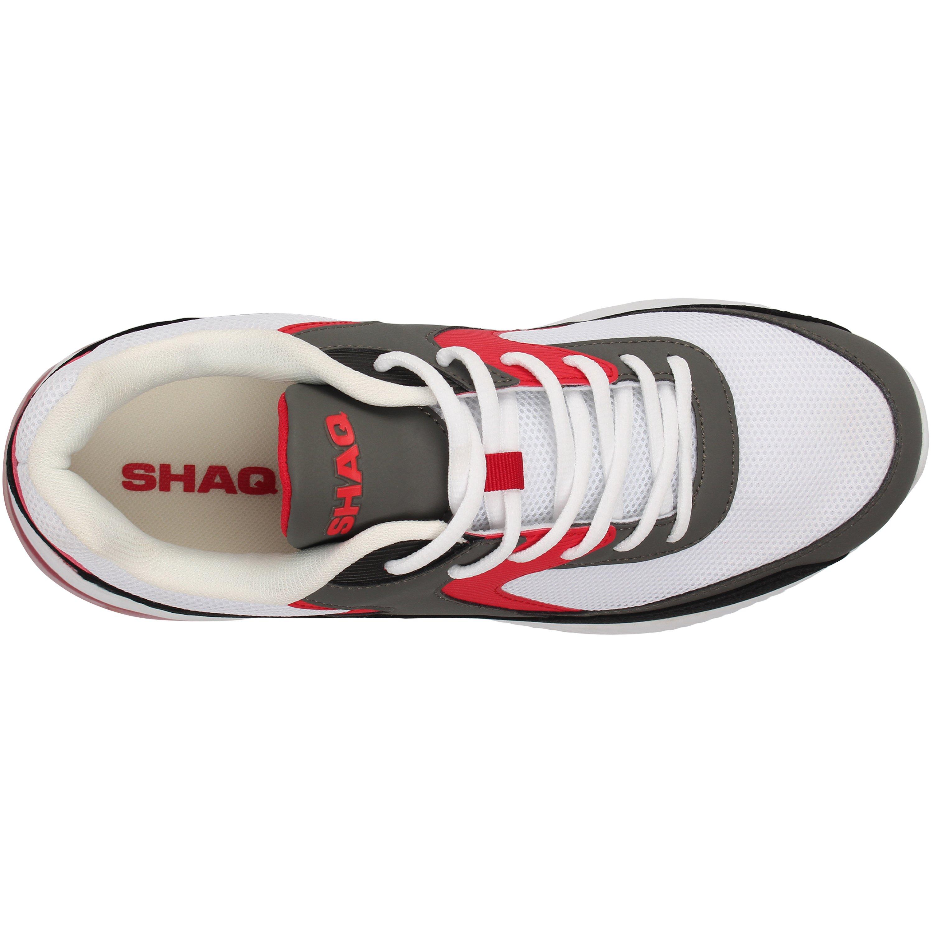 Blanco/Rojo - SHAQ - Armstrong Mens Basketball Trainers - 3