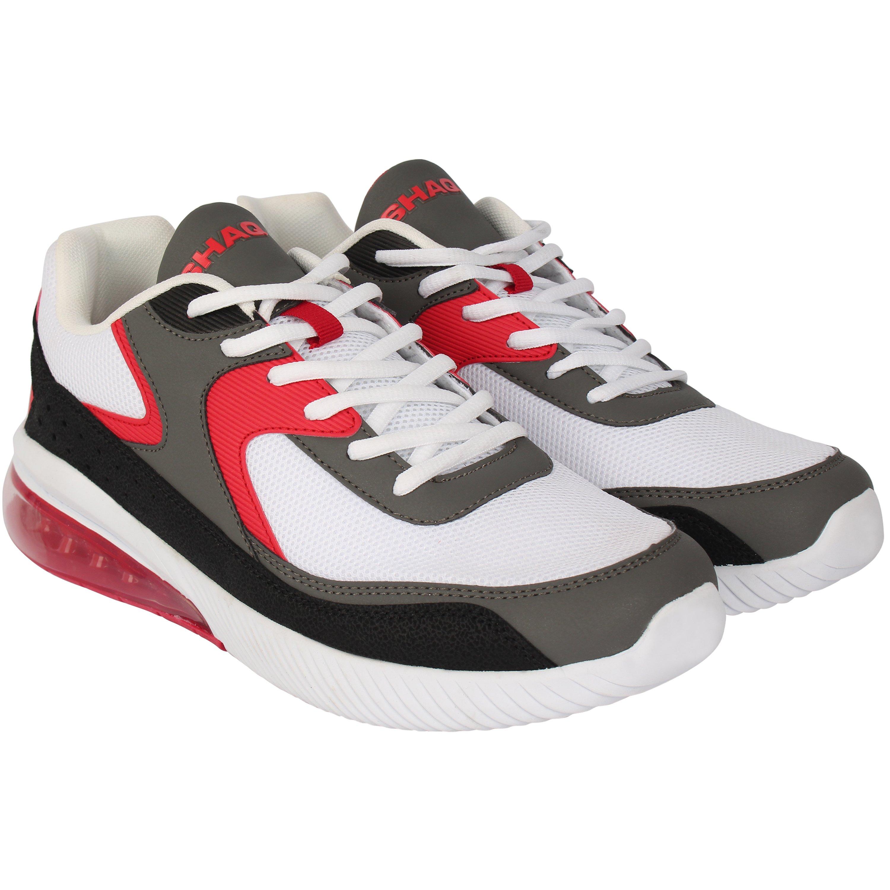 Blanco/Rojo - SHAQ - Armstrong Mens Basketball Trainers - 5