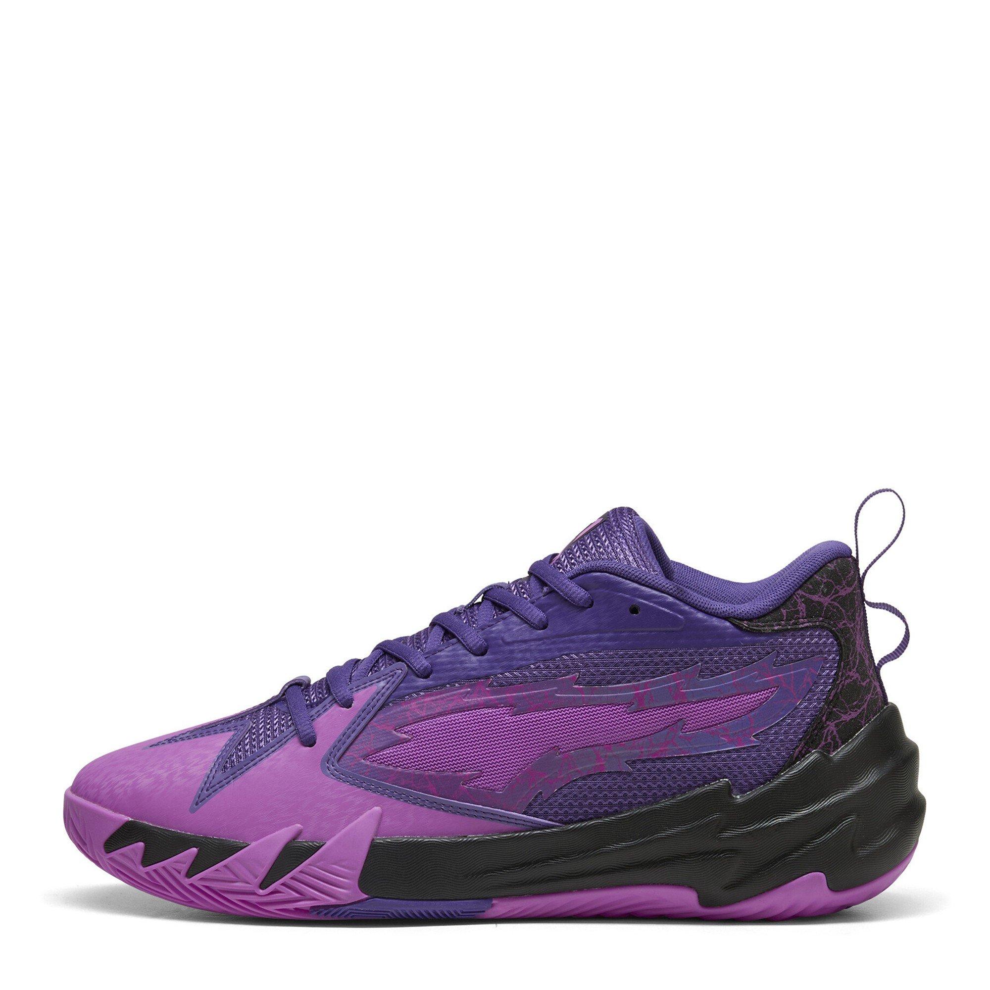 Magenta Pura - Puma - Men's Scoot Zeros Purple Lightning Basketball Trainers - 2