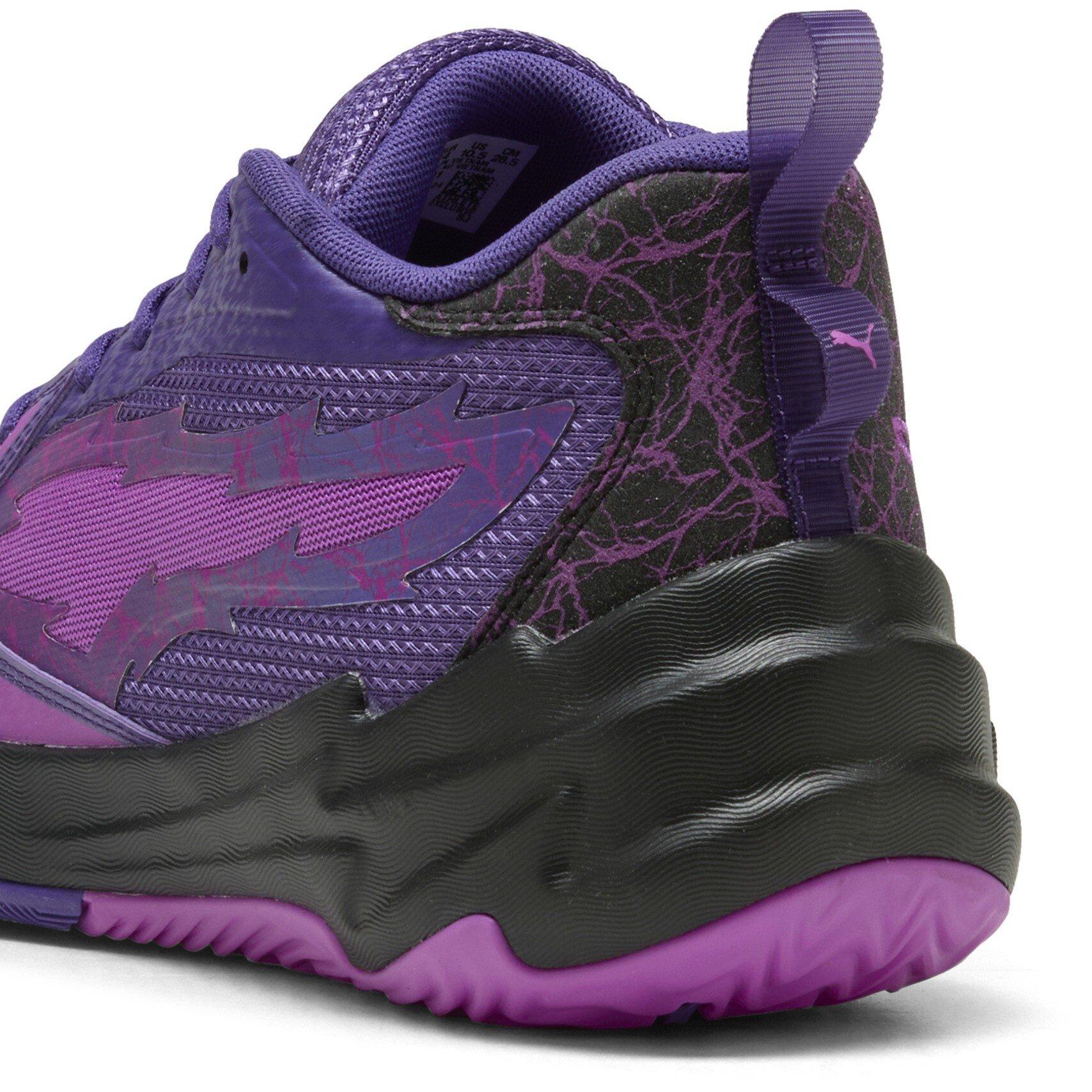 Magenta Pura - Puma - Men's Scoot Zeros Purple Lightning Basketball Trainers - 5