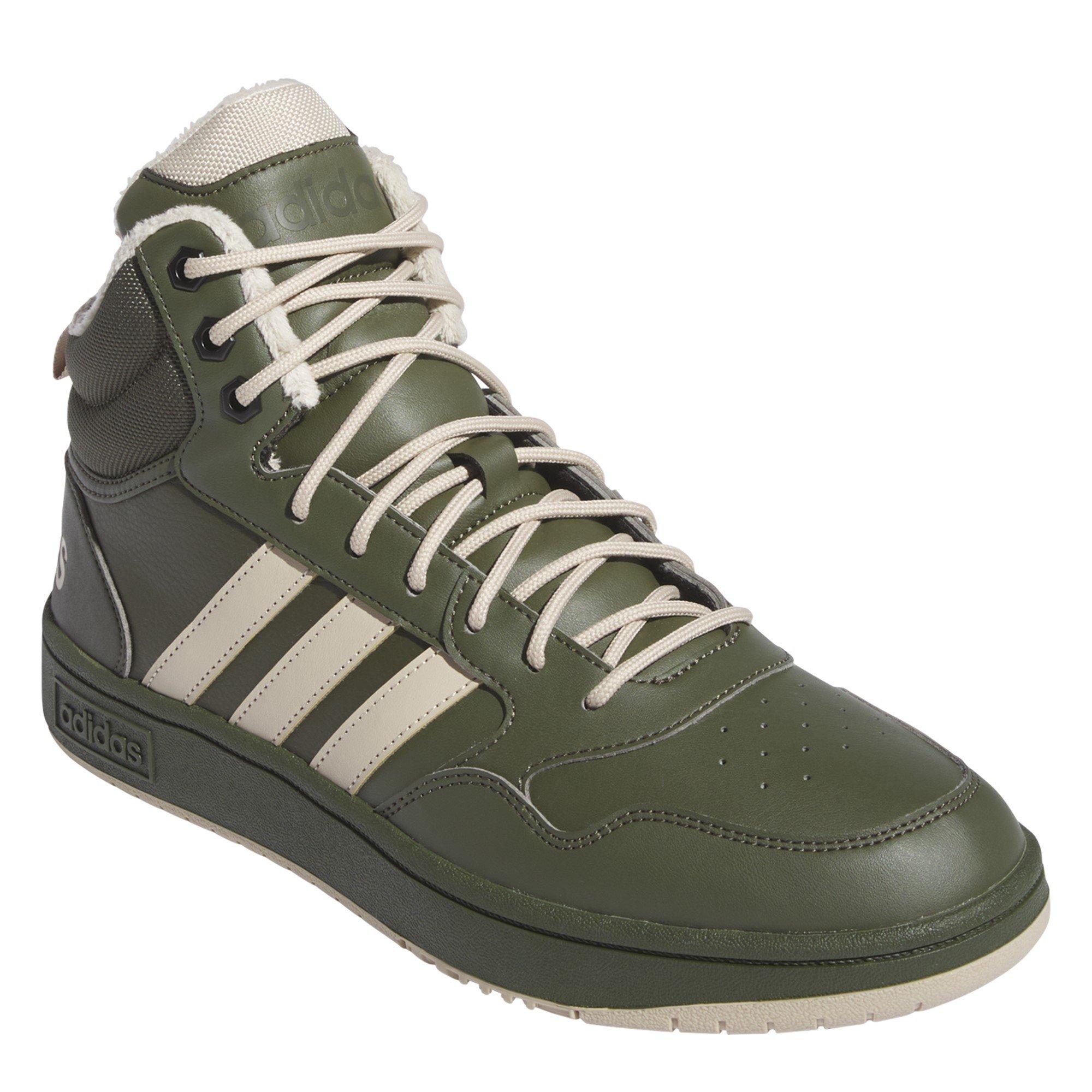 Nightcarg/Clabr - adidas - Hoops 3.0 Mid Wtr Basketball Trainers - 3