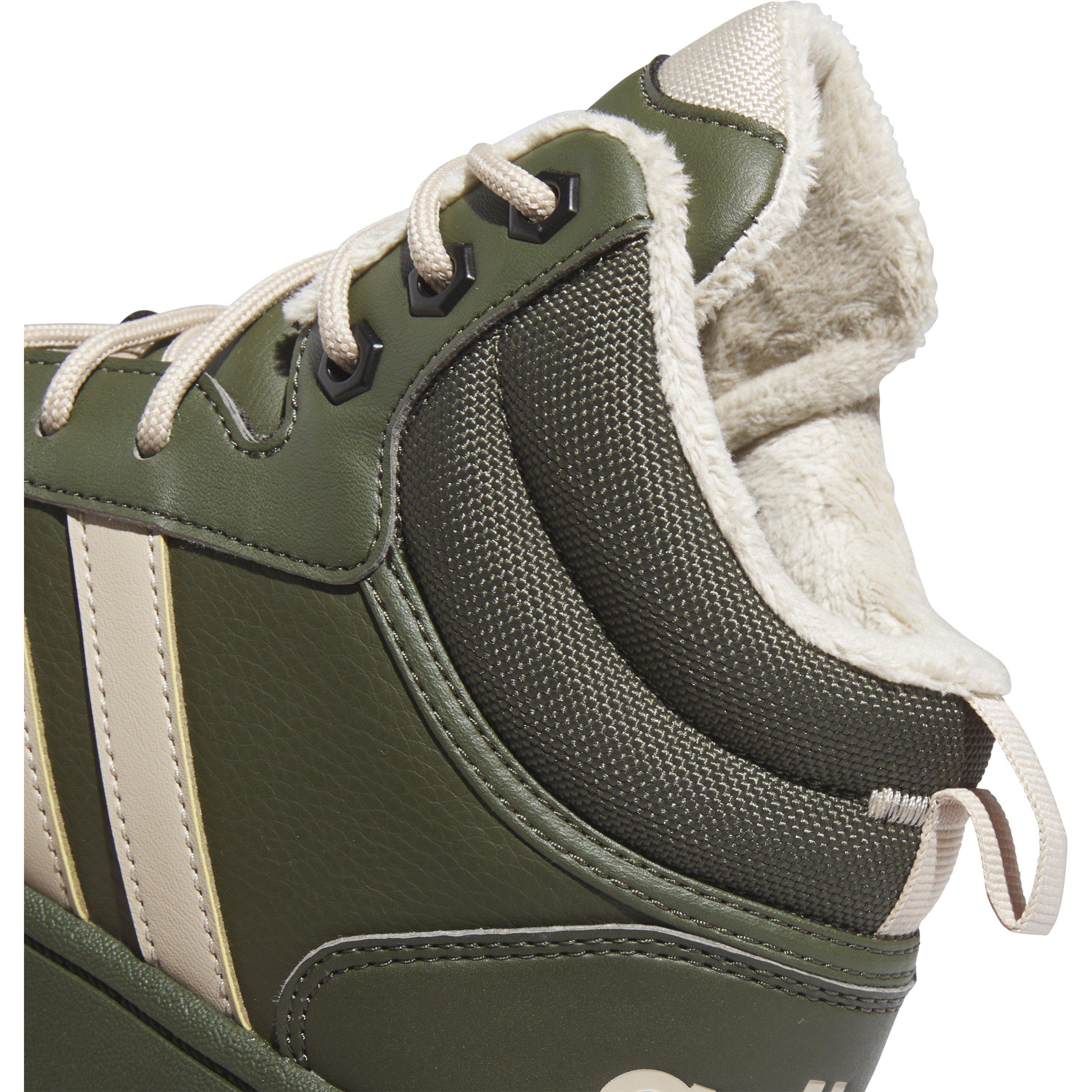 Nightcarg/Clabr - adidas - Hoops 3.0 Mid Wtr Basketball Trainers - 7