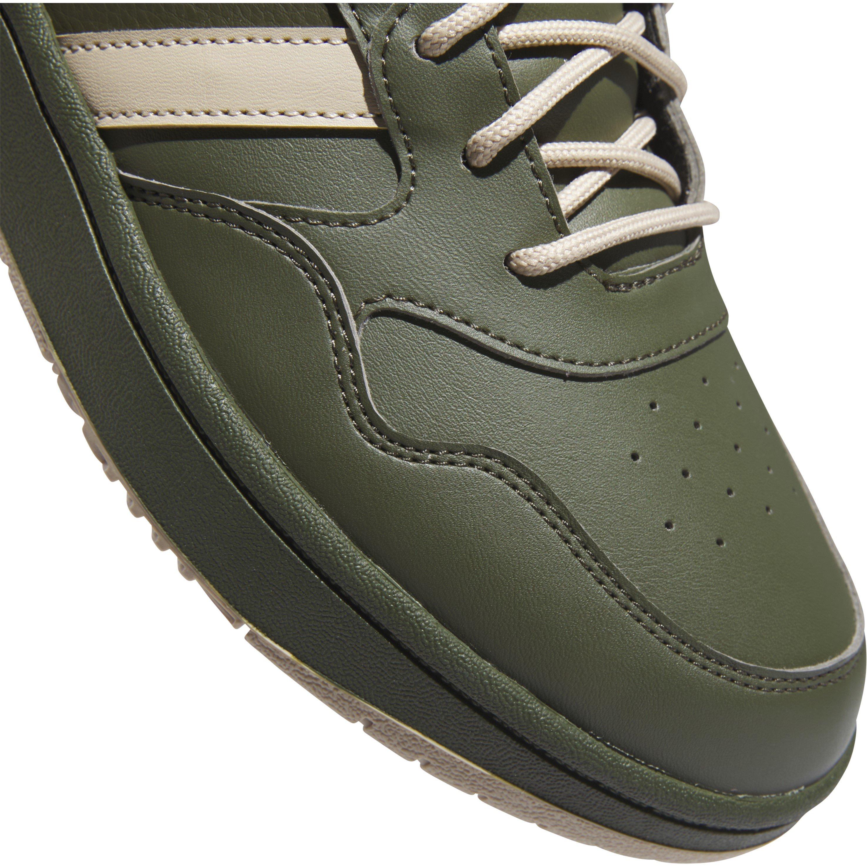 Nightcarg/Clabr - adidas - Hoops 3.0 Mid Wtr Basketball Trainers - 8