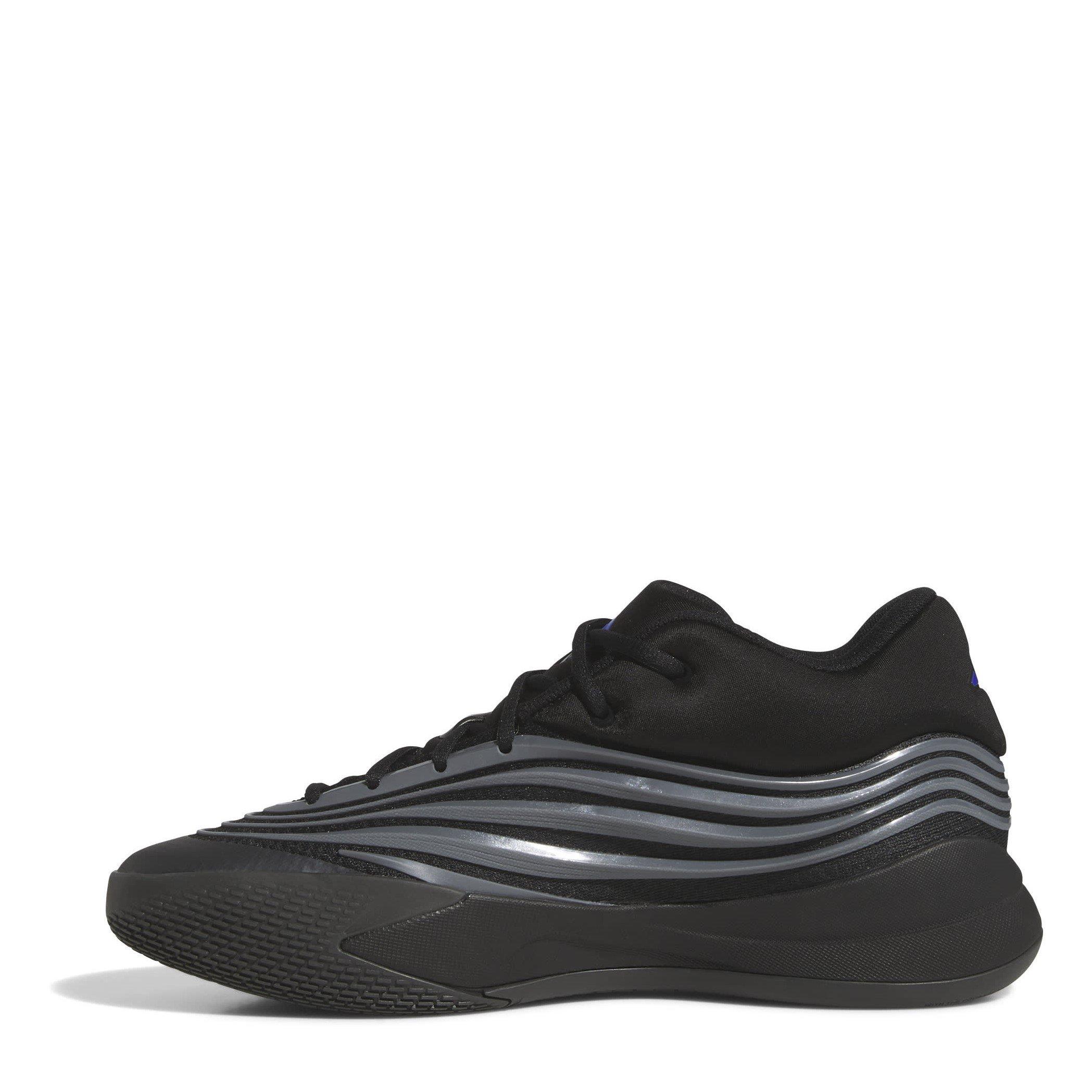 Blck/Iron/Blu - adidas - Dame X Basketball Shoes Mens - 2