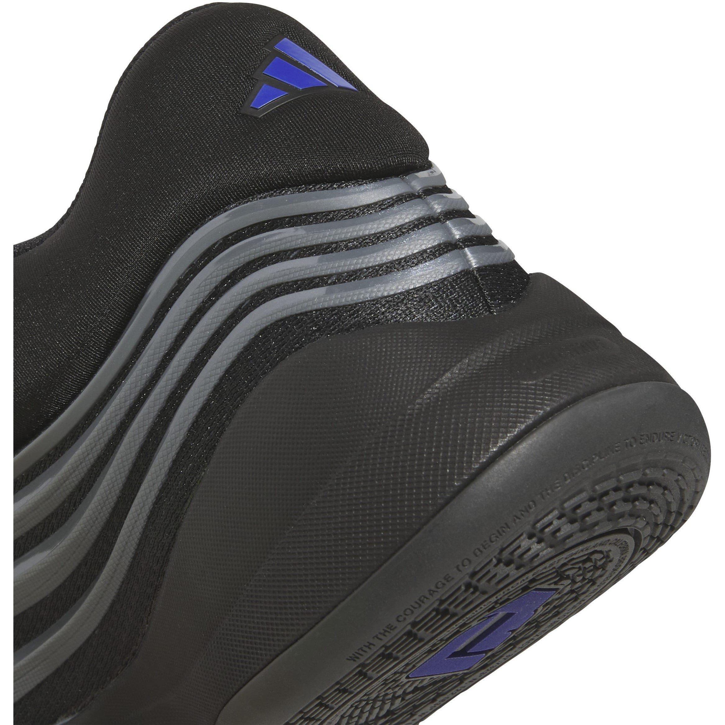 Blck/Iron/Blu - adidas - Dame X Basketball Shoes Mens - 7