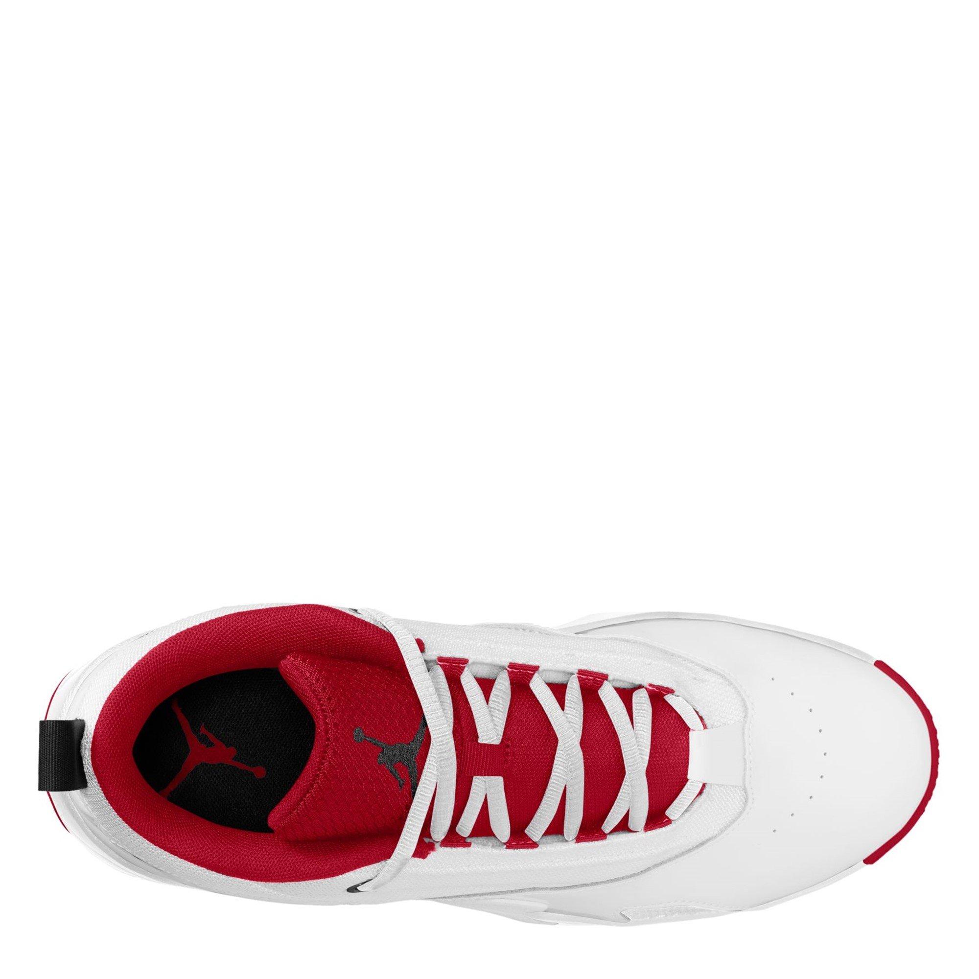 Wht/Red/Blk - Air Jordan - Max Aura Basketball Trainers - 9