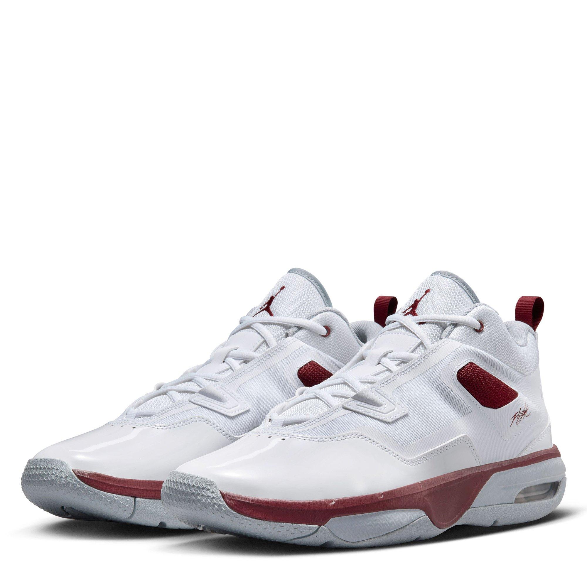 White/Red-Grey - Nike - Jordan Stay Loyal 3 Basketball Shoes - 5