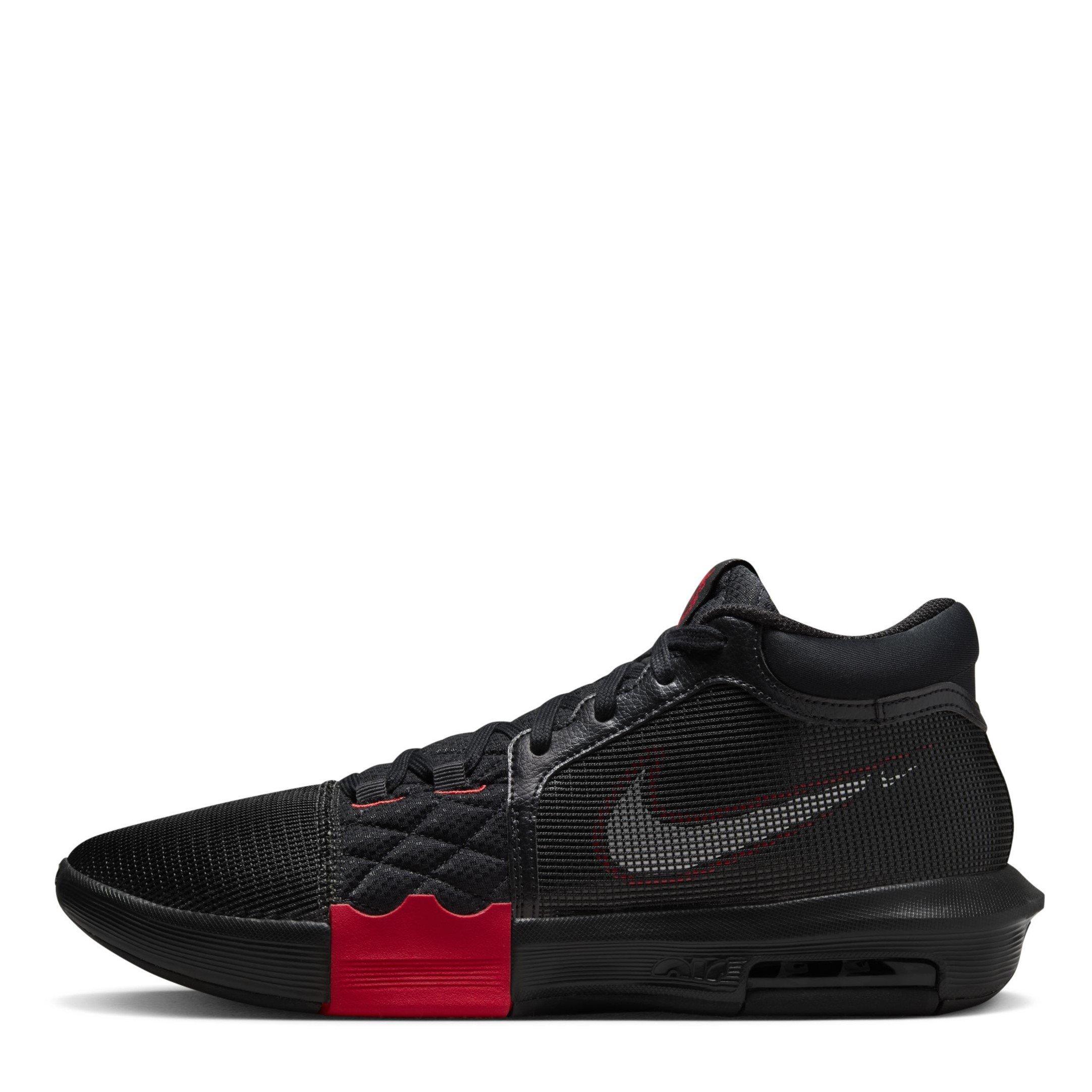 Blk/Wht-Uni.Red - Nike - LeBron James LeBron Witness 8 EP Adults Basketball Shoes - 2