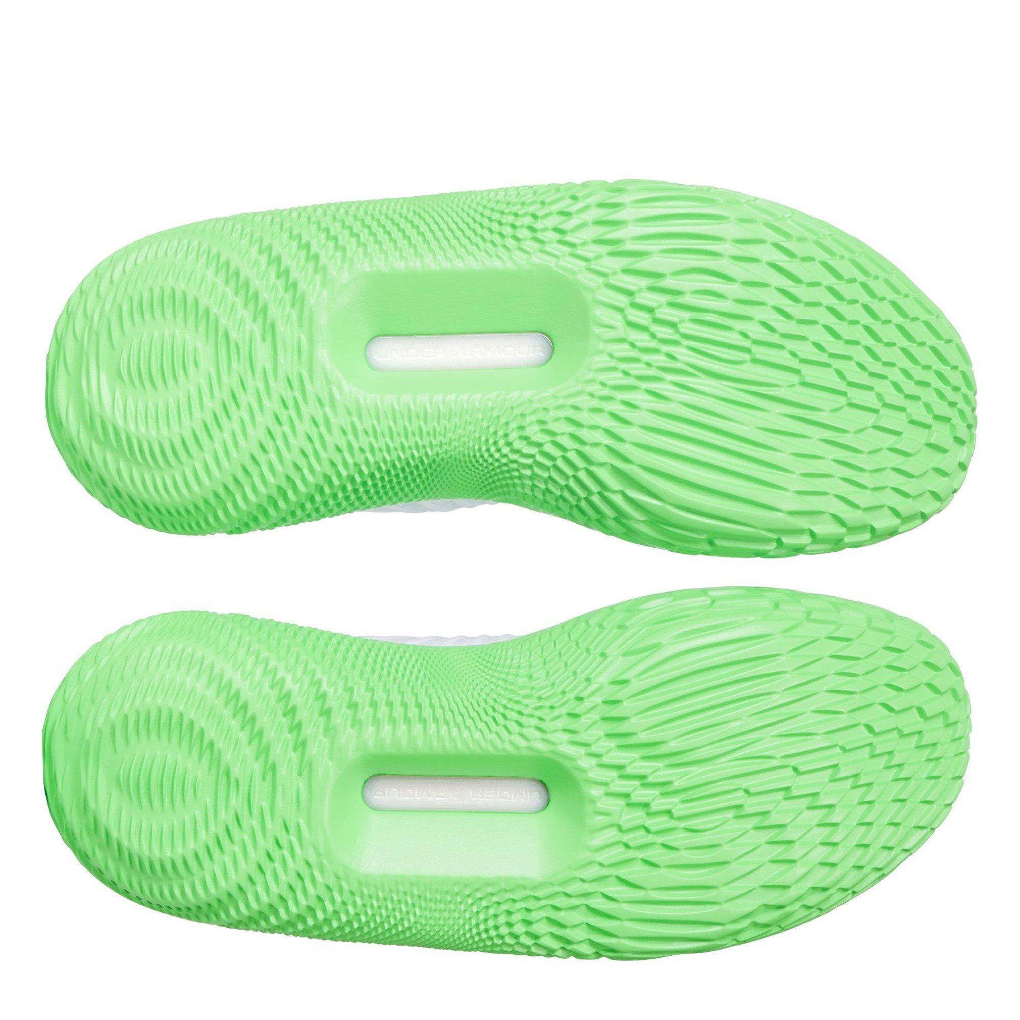 White - Under Armour - Adults Flow Future Elite 99 Basketball Trainers - 3