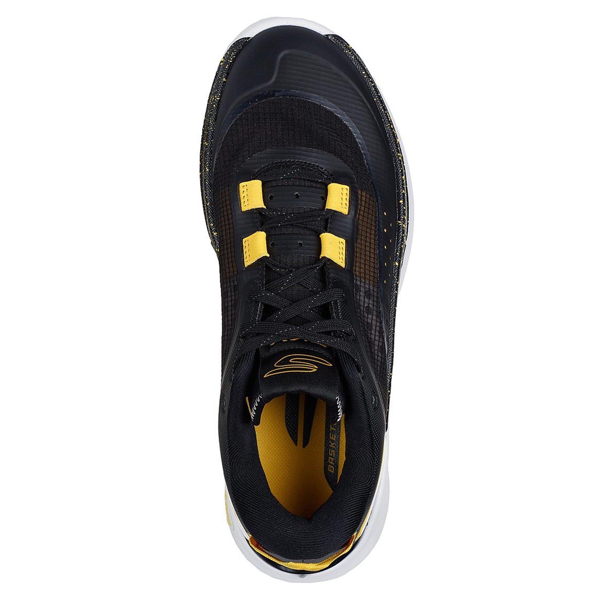 Black/Gold - Skechers - Lockdown Basketball Trainers - 5