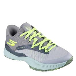 Skechers Skechers Breathable Mesh Goodyear Low Top La Basketball Trainers Mens