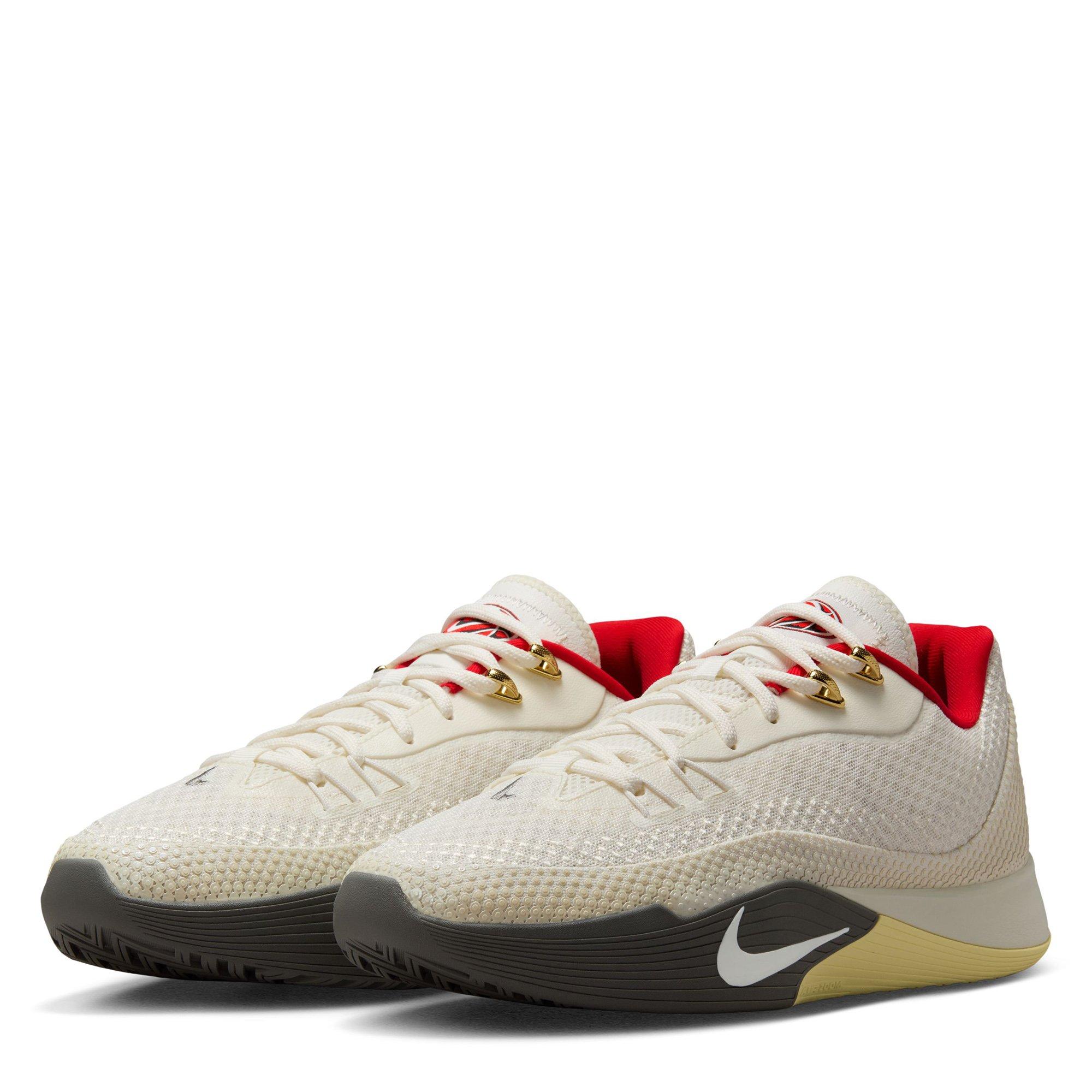 White/Red - Nike - Flare  S.T. Flare EP Mens Basketball Shoes - 5