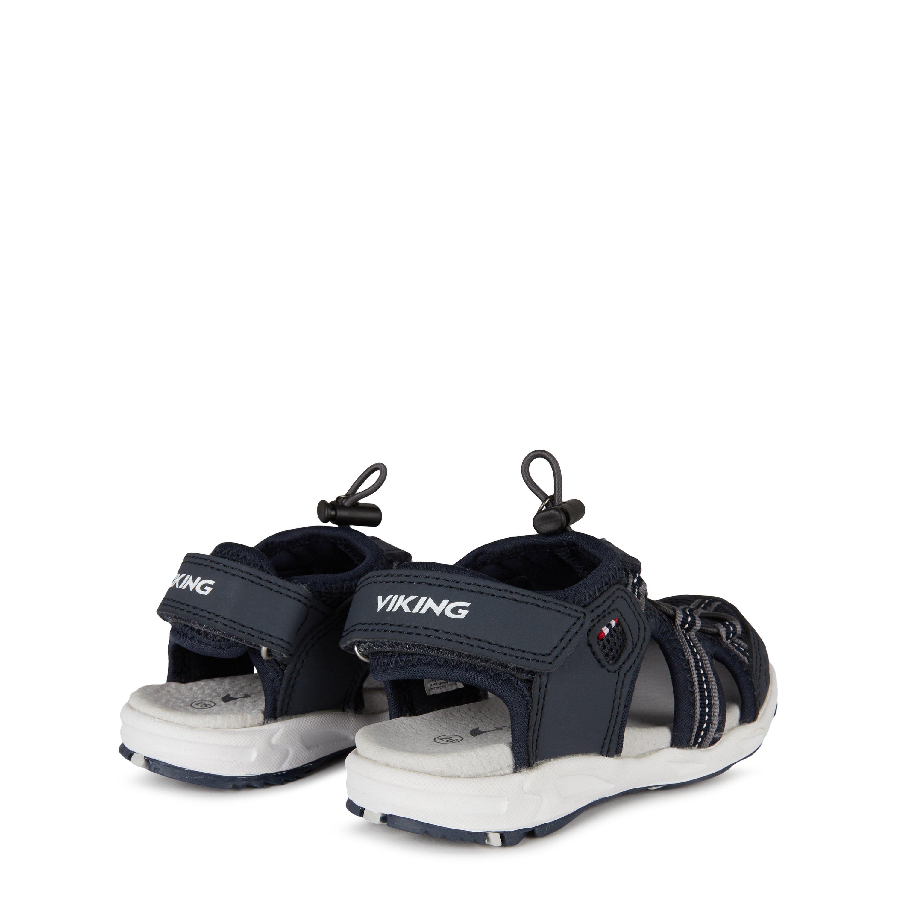 Navy/Grey - Viking - Kids' THRILL Walking Sandals - 4