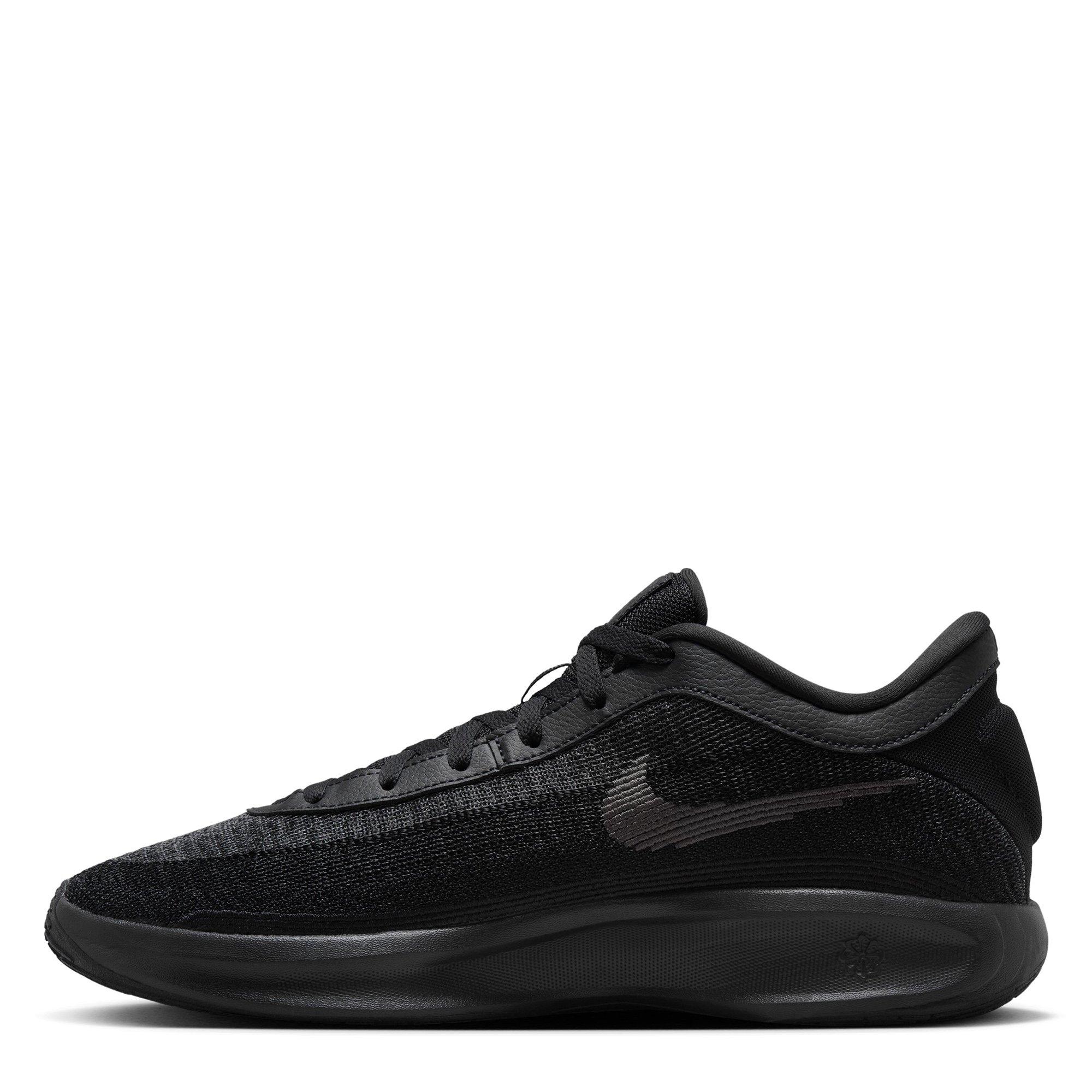 Black/Black - Nike - G.T. Hustle Academy EP Basketball Shoes - 2