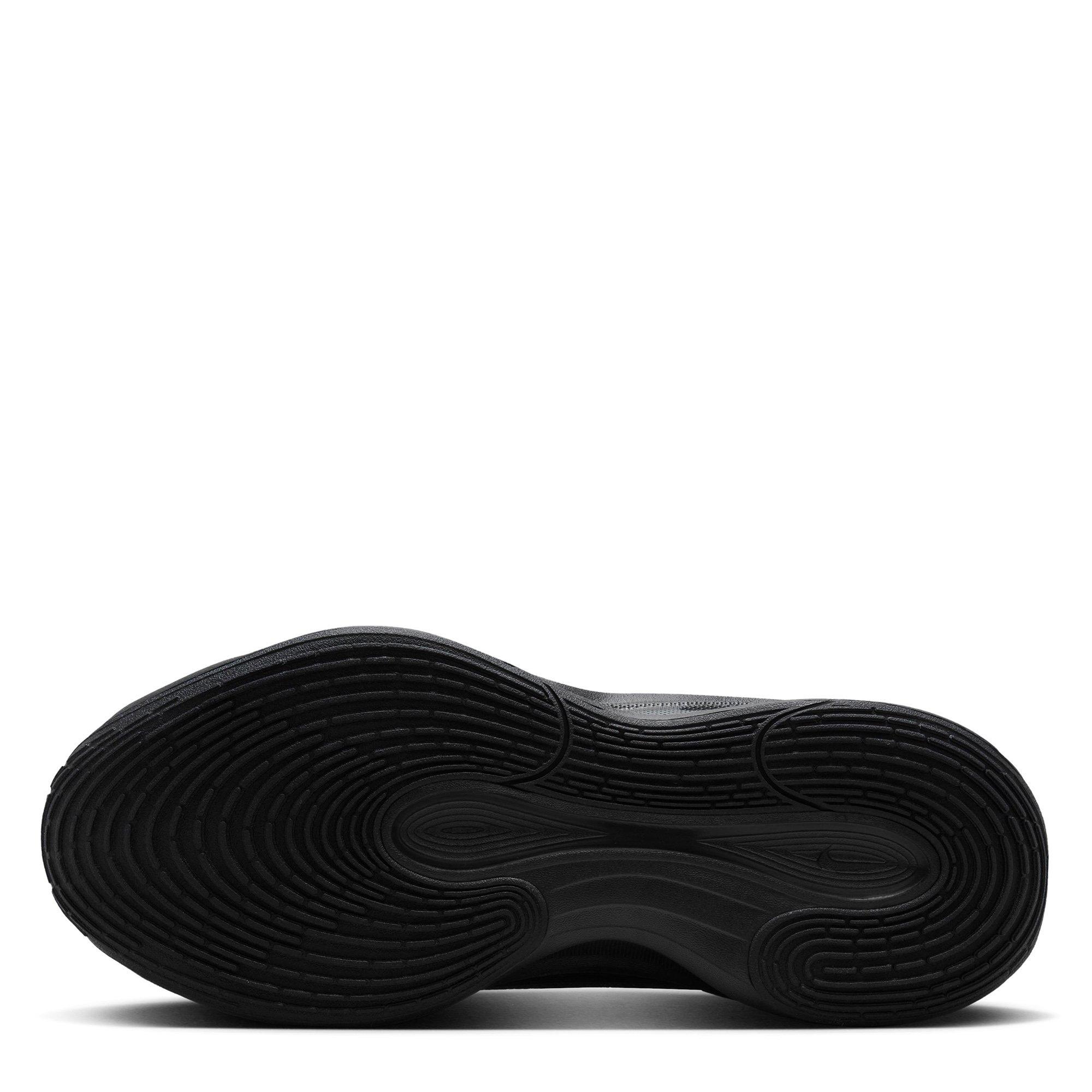 Black/Black - Nike - G.T. Hustle Academy EP Basketball Shoes - 3