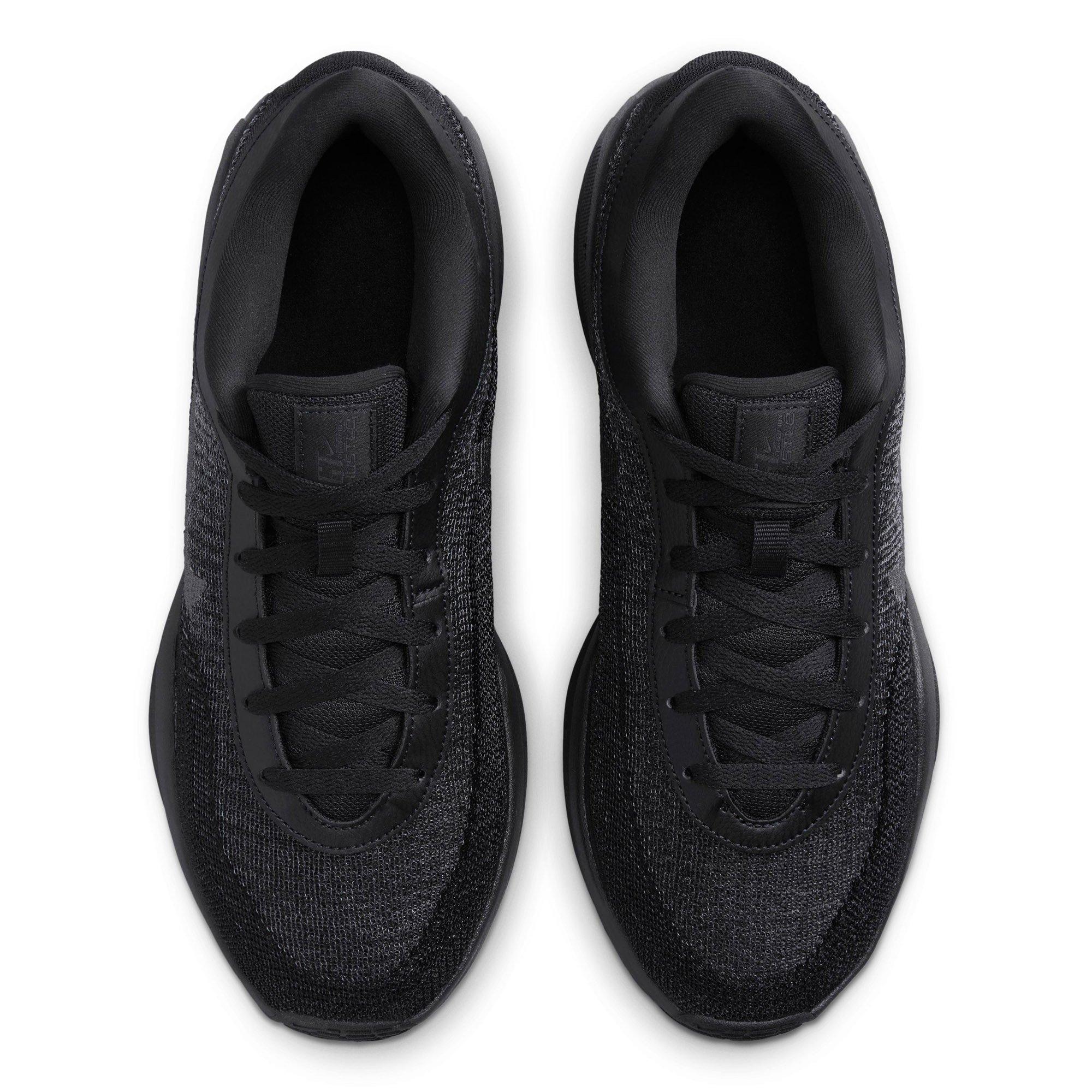 Black/Black - Nike - G.T. Hustle Academy EP Basketball Shoes - 4