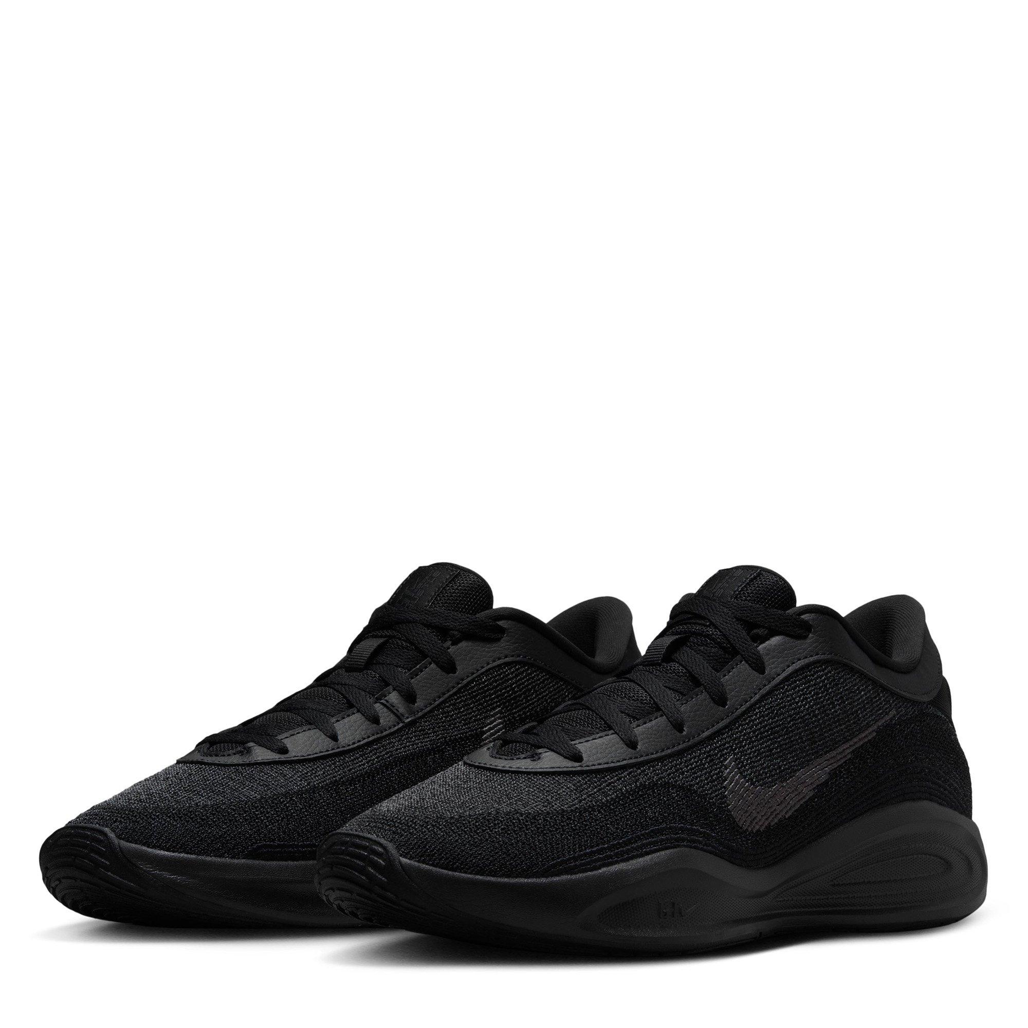 Black/Black - Nike - G.T. Hustle Academy EP Basketball Shoes - 5