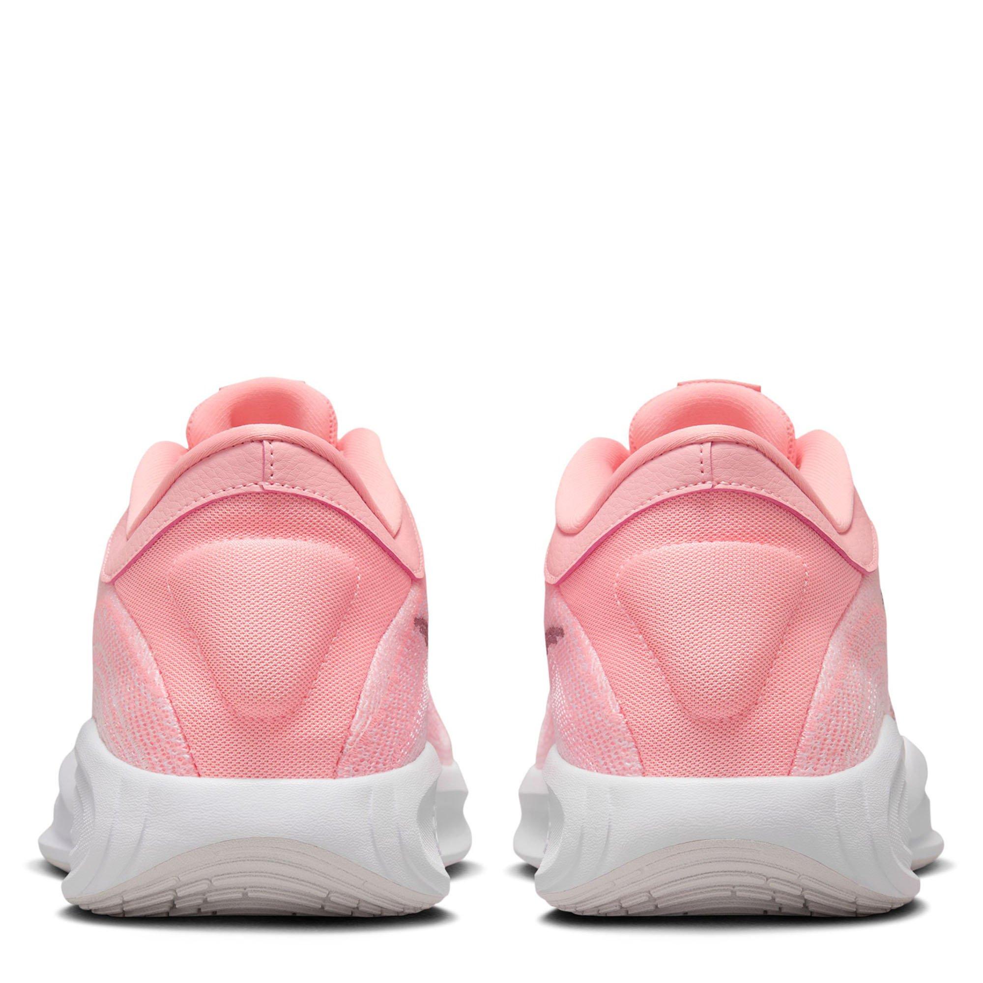 Pink/Grey/Tint - Nike - G.T. Hustle Academy EP Mens Basketball Shoes - 6