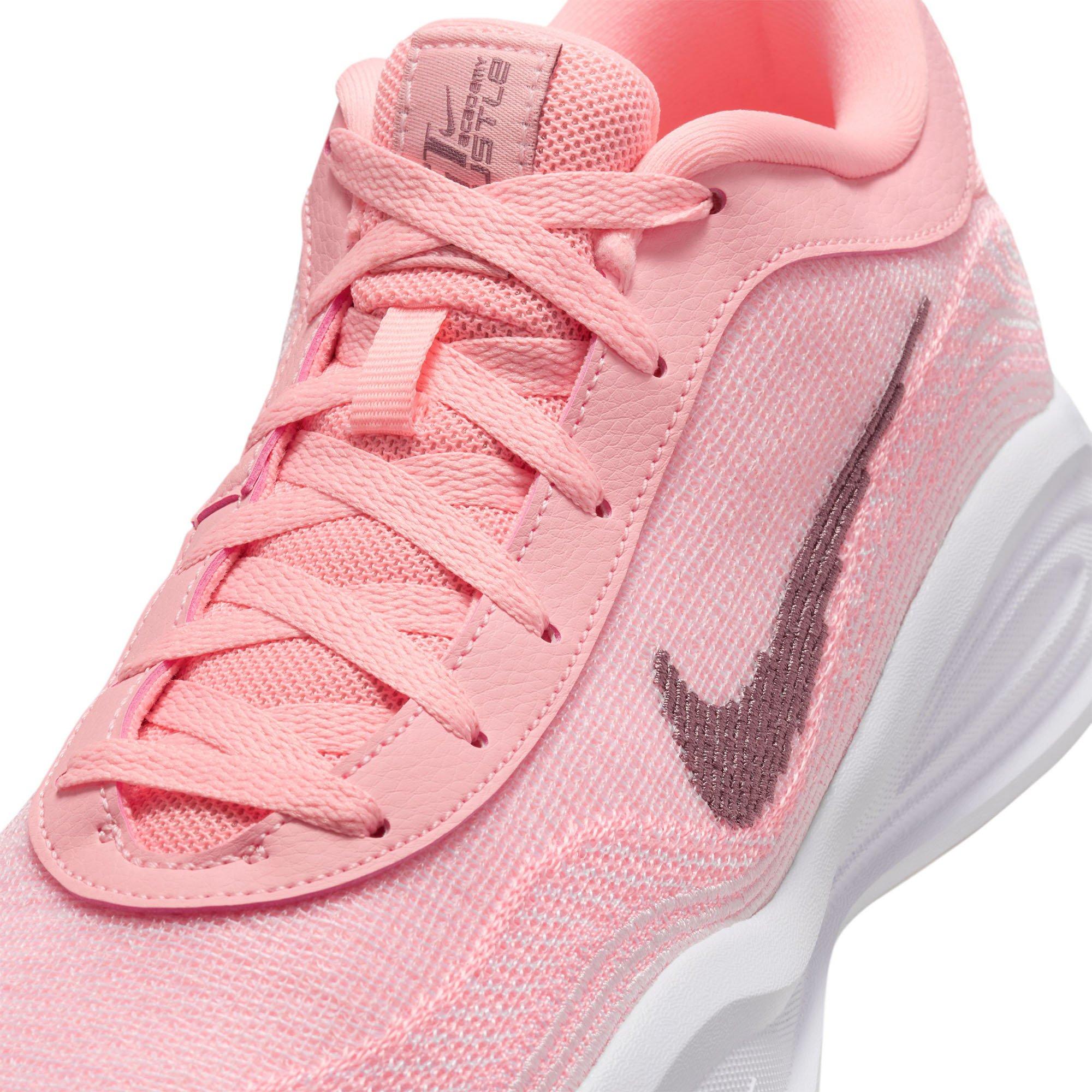 Pink/Grey/Tint - Nike - G.T. Hustle Academy EP Mens Basketball Shoes - 7