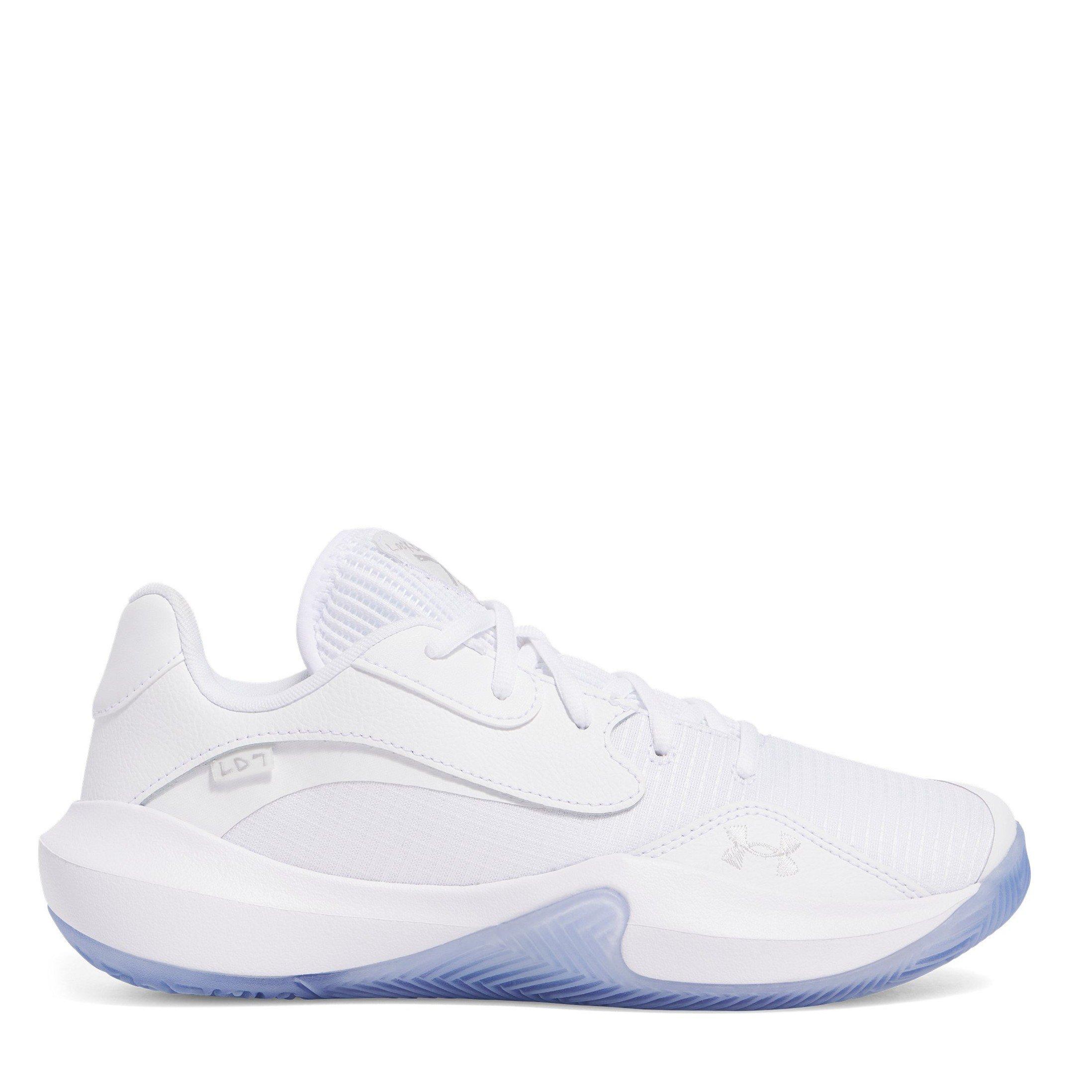 Bianco - Under Armour - Under Armour Ua Lockdown 7 Low Basketball Trainers Mens - 1