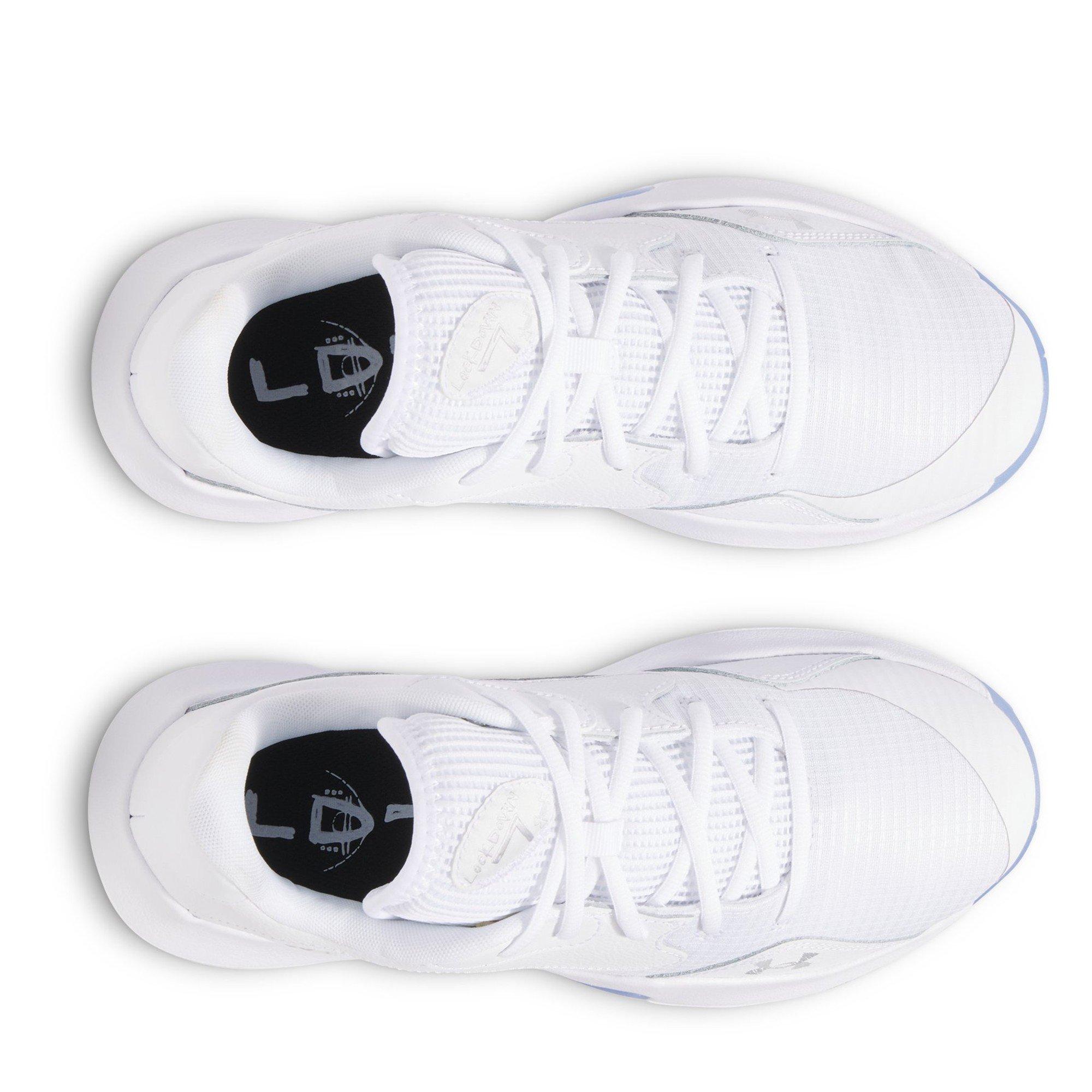 Bianco - Under Armour - Under Armour Ua Lockdown 7 Low Basketball Trainers Mens - 4