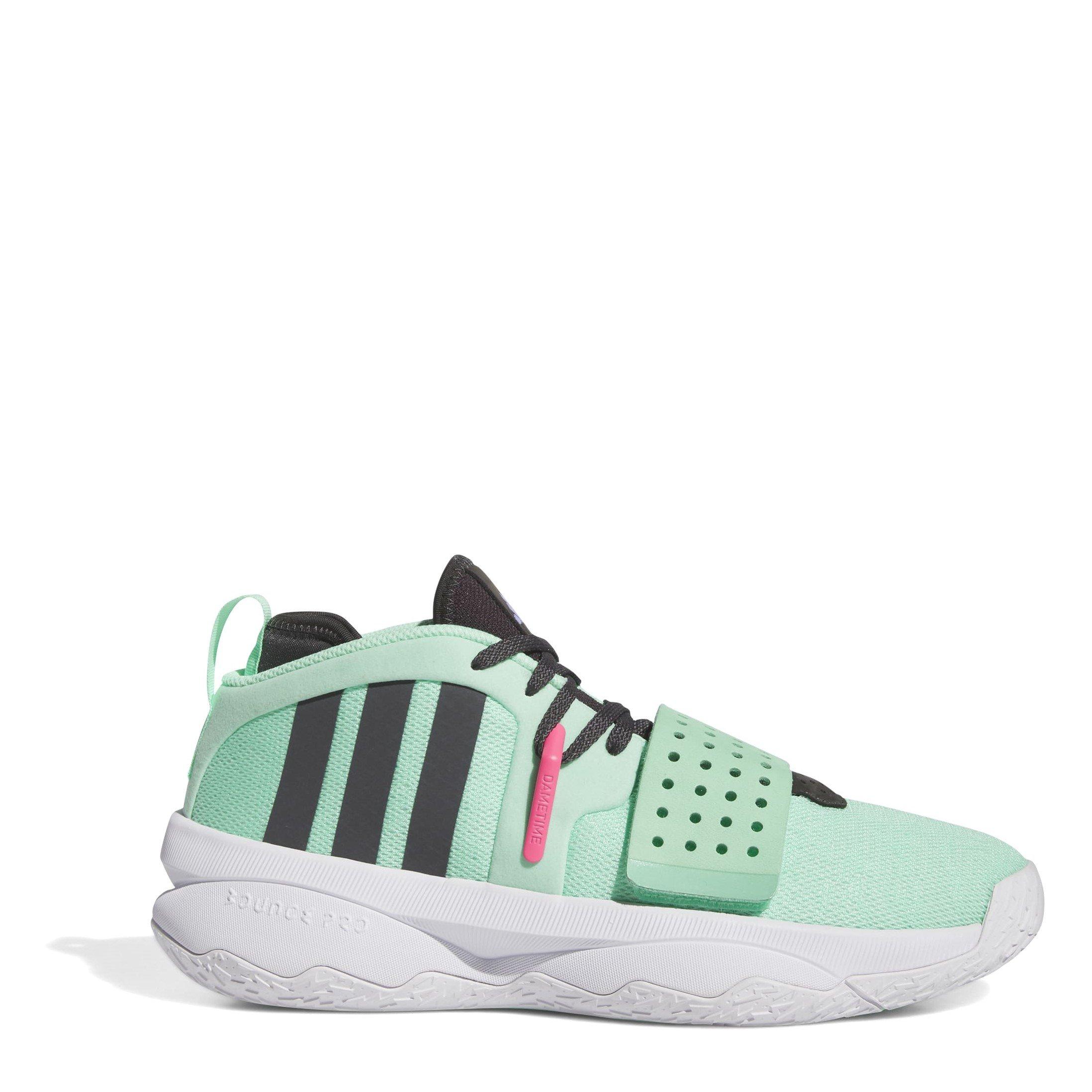 Adidas Men's Dame 8 Extply Basketball Trainers - Pulse Mint - 8.5 (42.7)