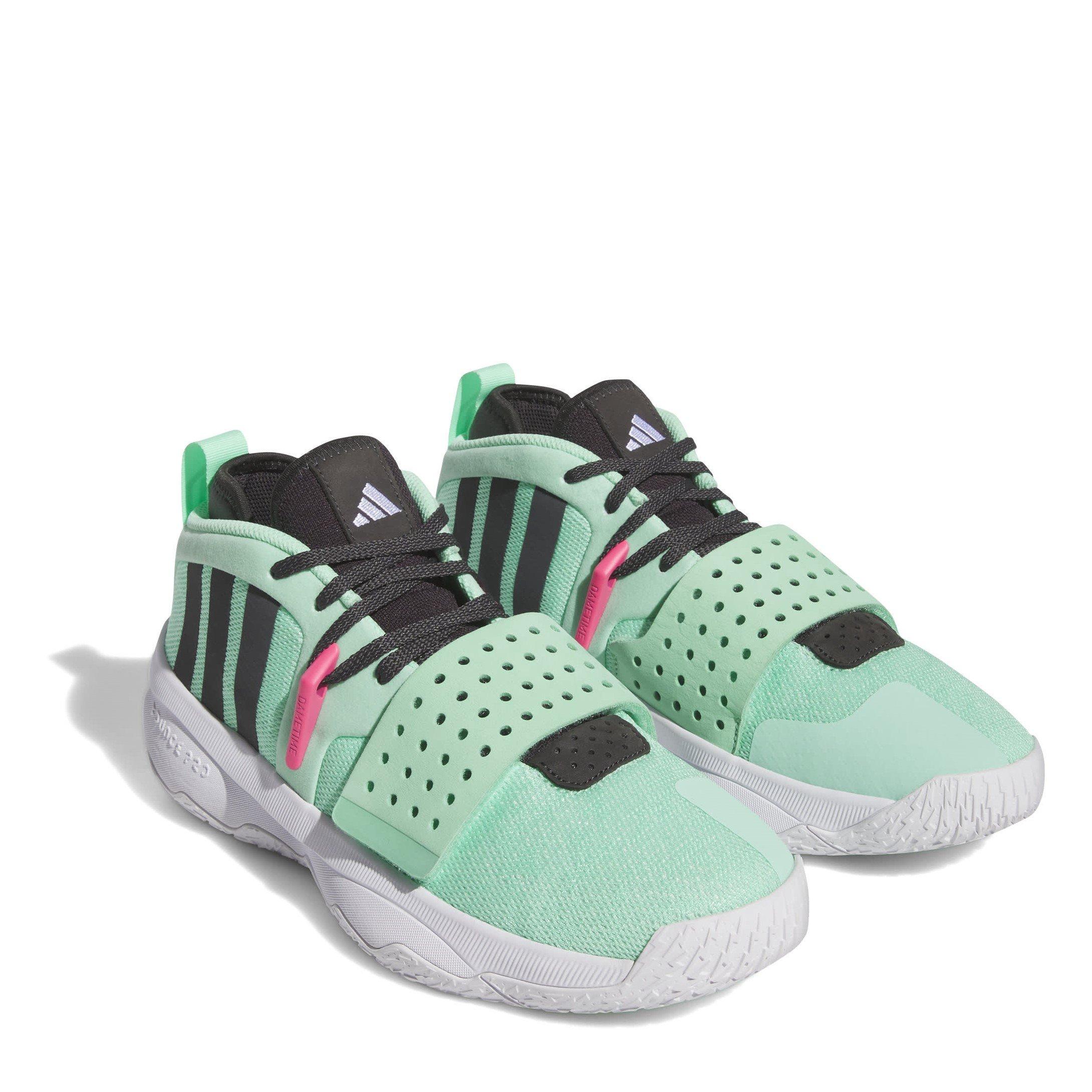 Pulse Mint - adidas - Dame 8 Extply Basketball Trainers Mens - 3