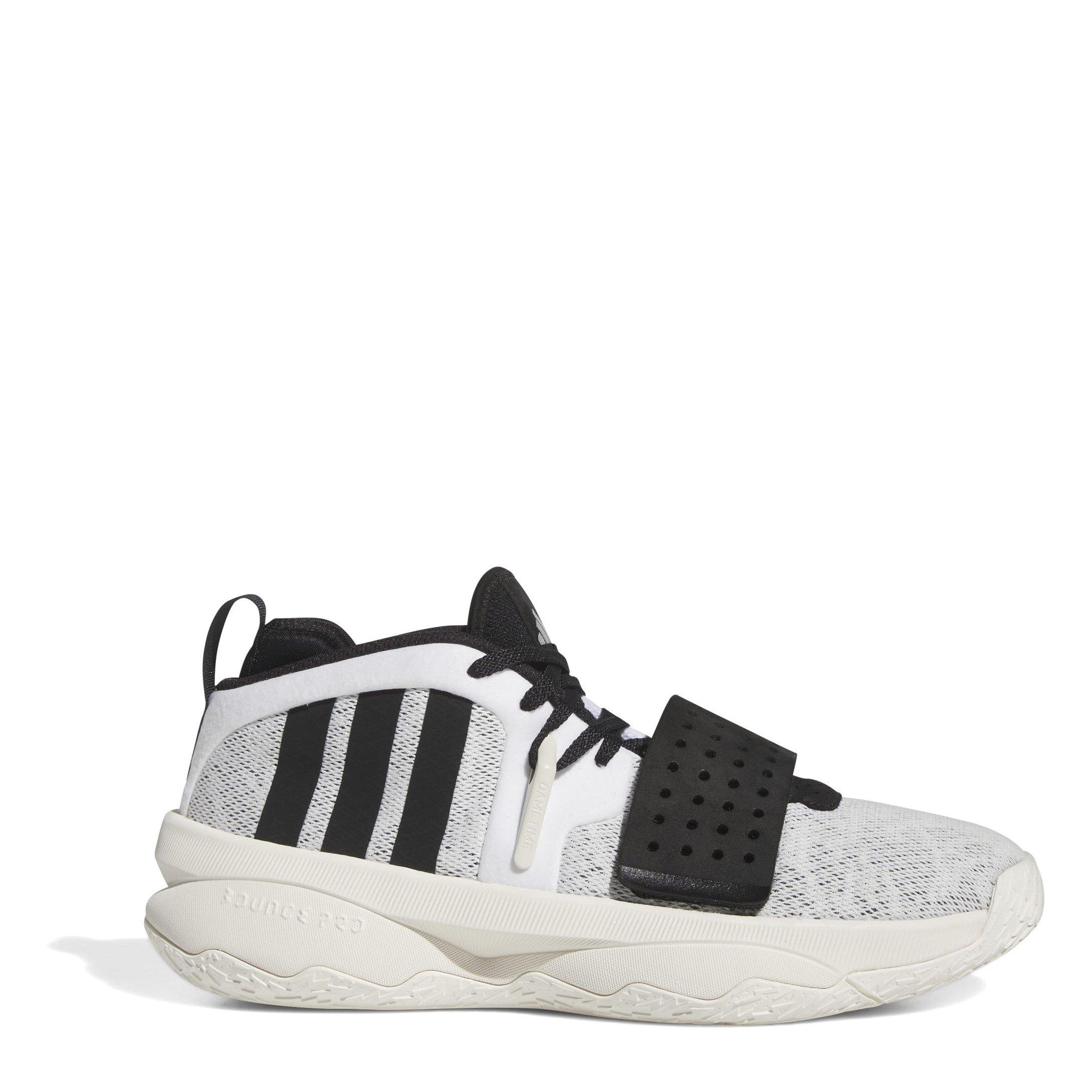 White/Black - adidas - Dame 8 Extply Shoes Mens - 1