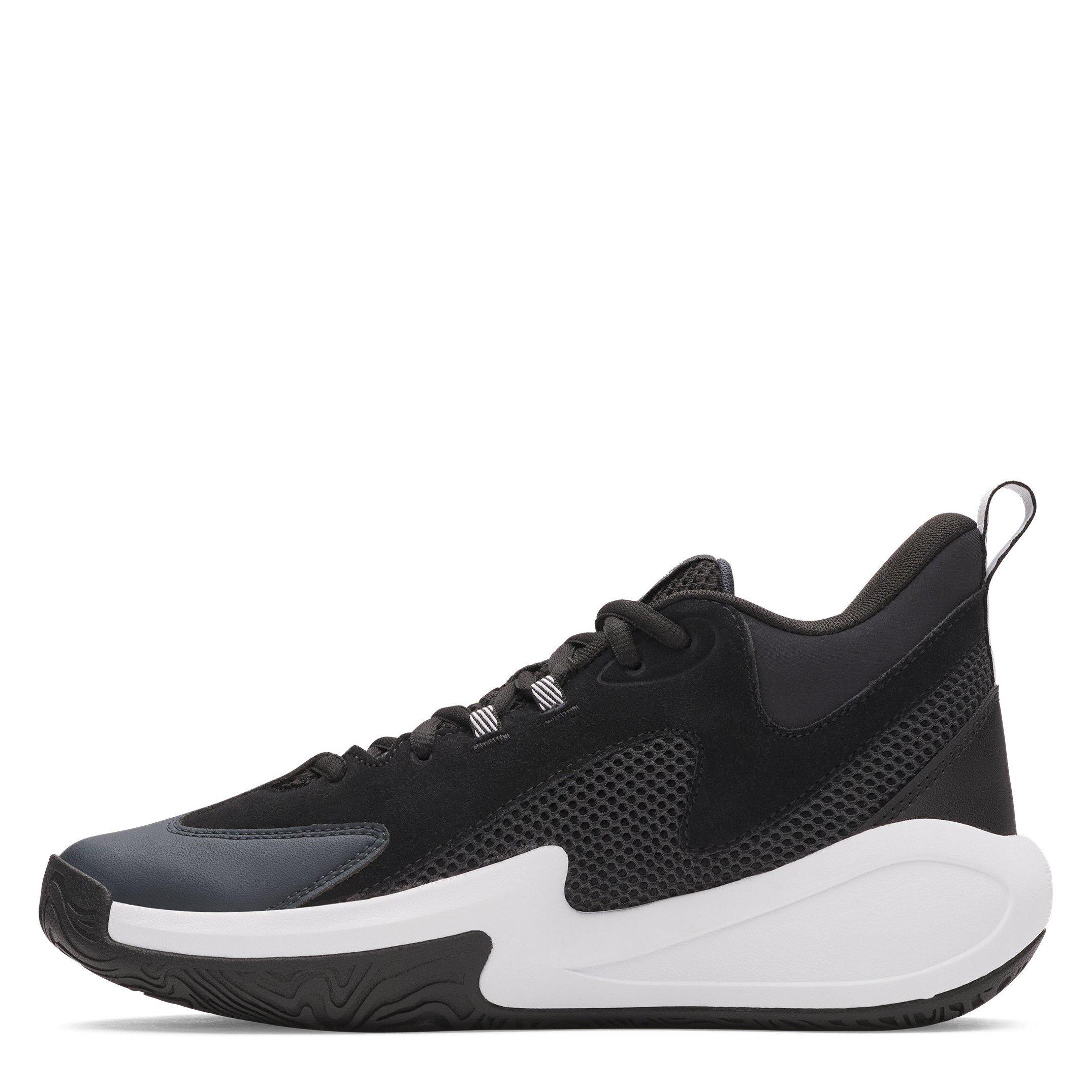 Black/Grey - Under Armour - Curry Basketball Trainers - 2