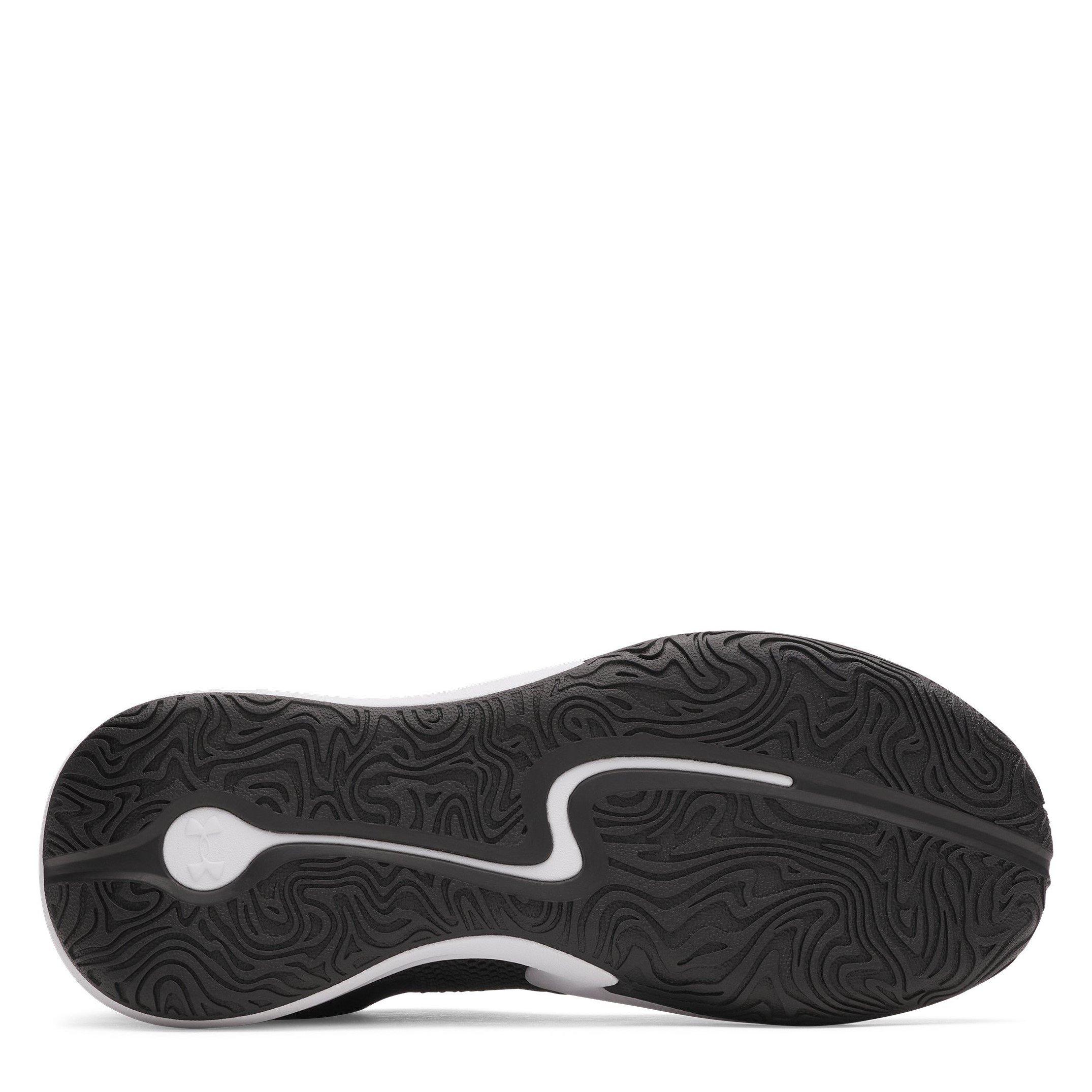 Black/Grey - Under Armour - Curry Basketball Trainers - 3