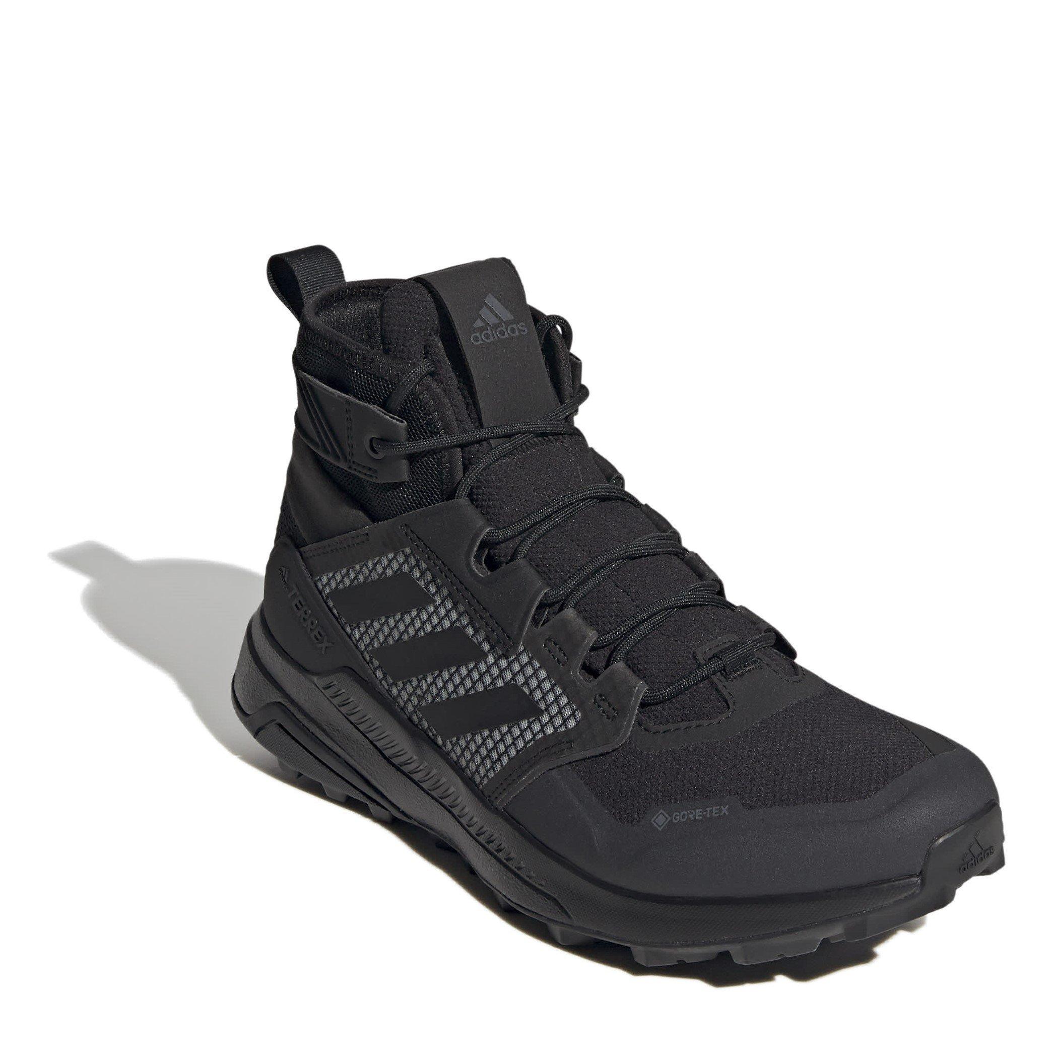 Cblack/Cblack/D - adidas - Men's TERREX TRAILMAKER MID Waterproof Hiking Shoes - 3