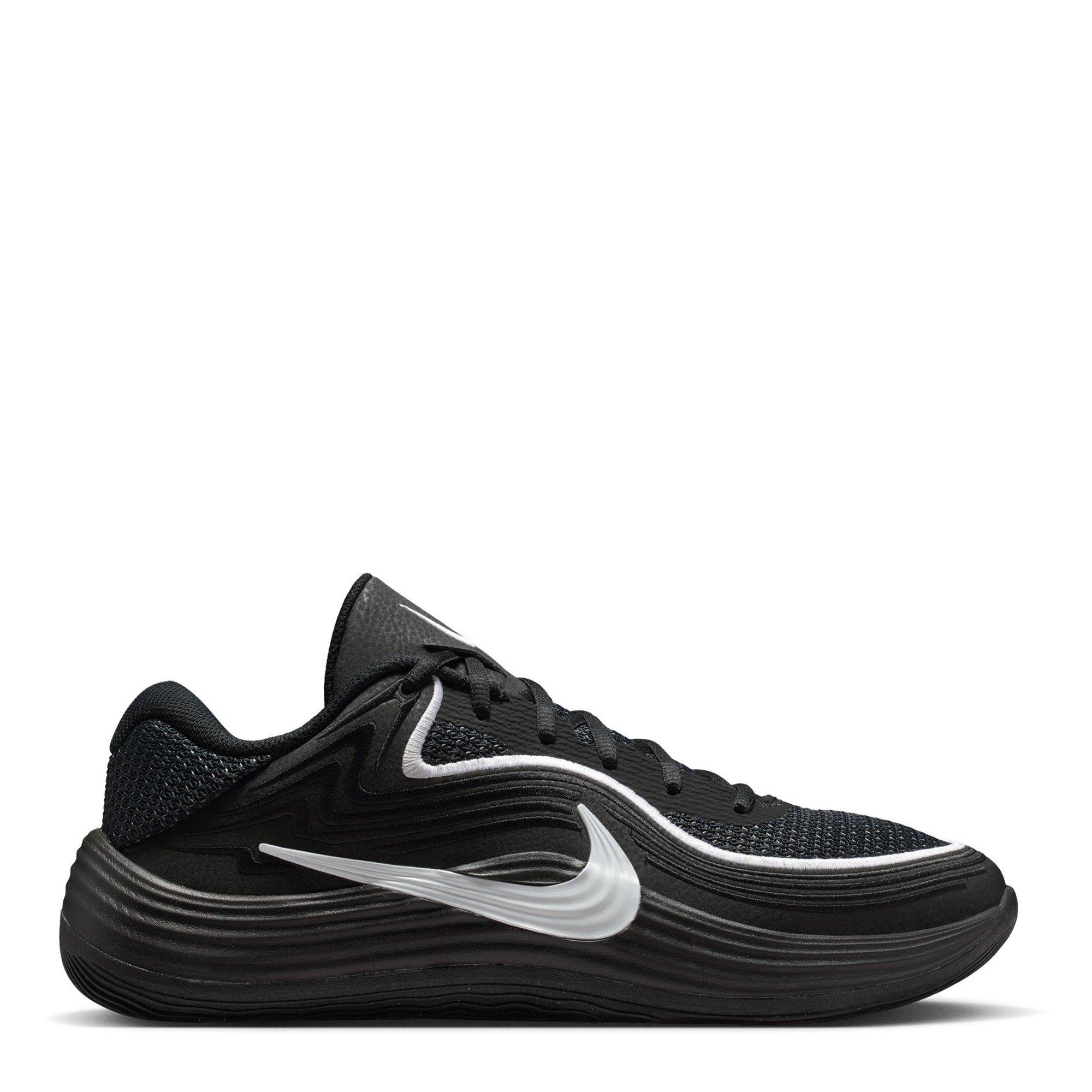 Nike Men's Basketball Trainers - Black/White - 8 (42.5)