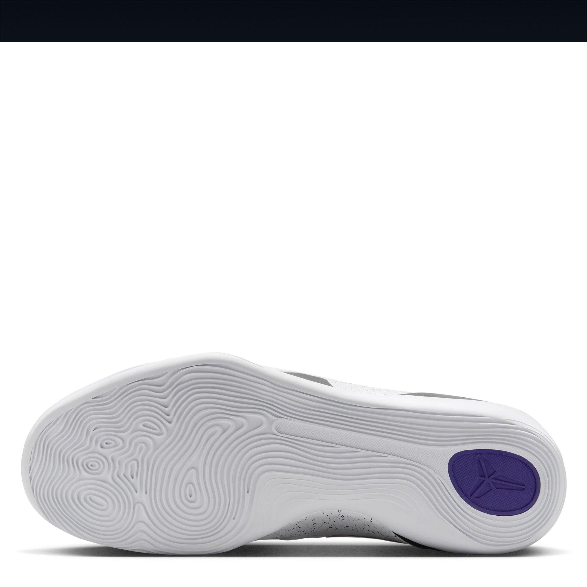 Wht/Purple-Wht - Nike - Kobe IX Elite Low EM Protro Basketball Shoes - 4