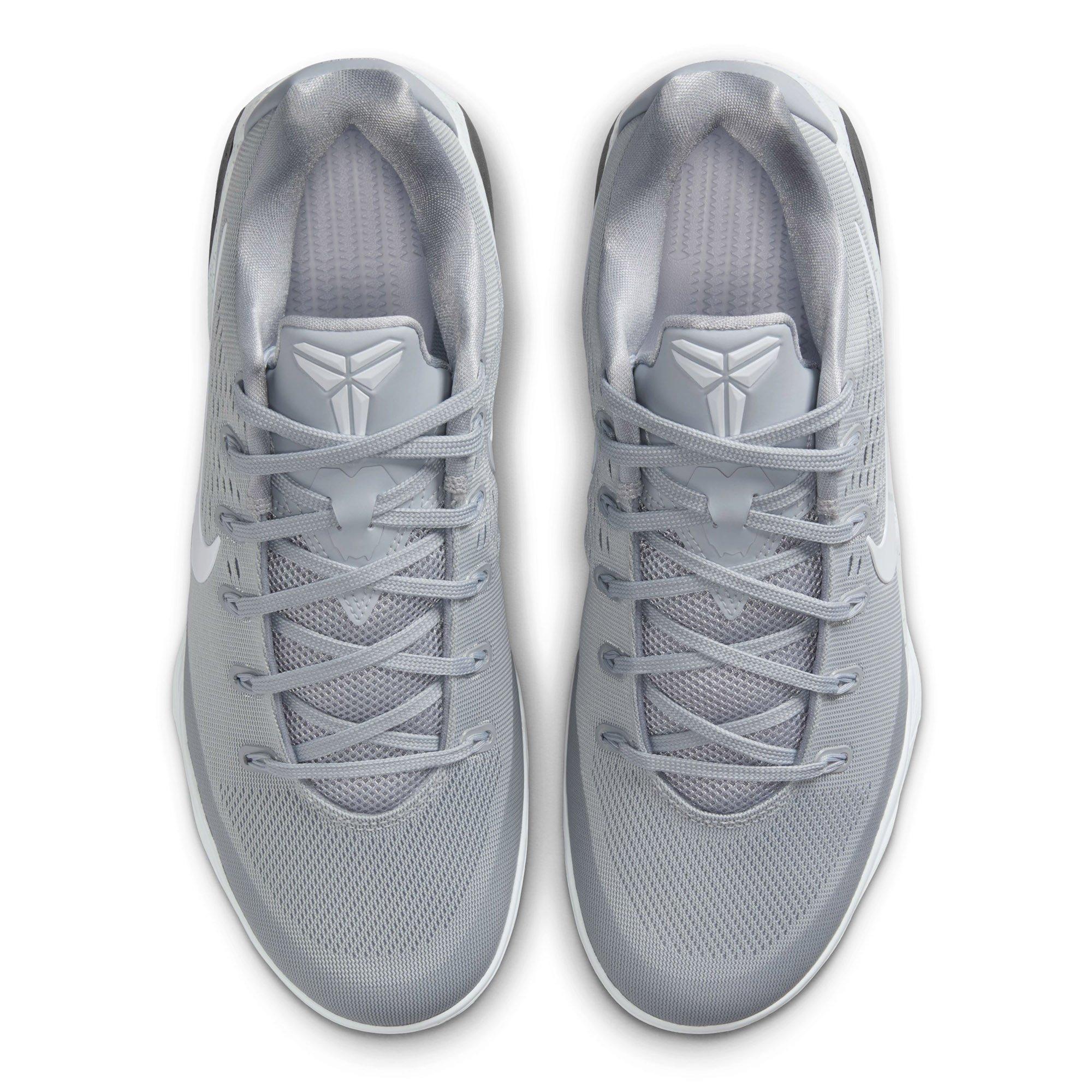 Wolf Grey/White - Nike - Kobe IX Elite Low EM Protro Basketball Shoes - 5