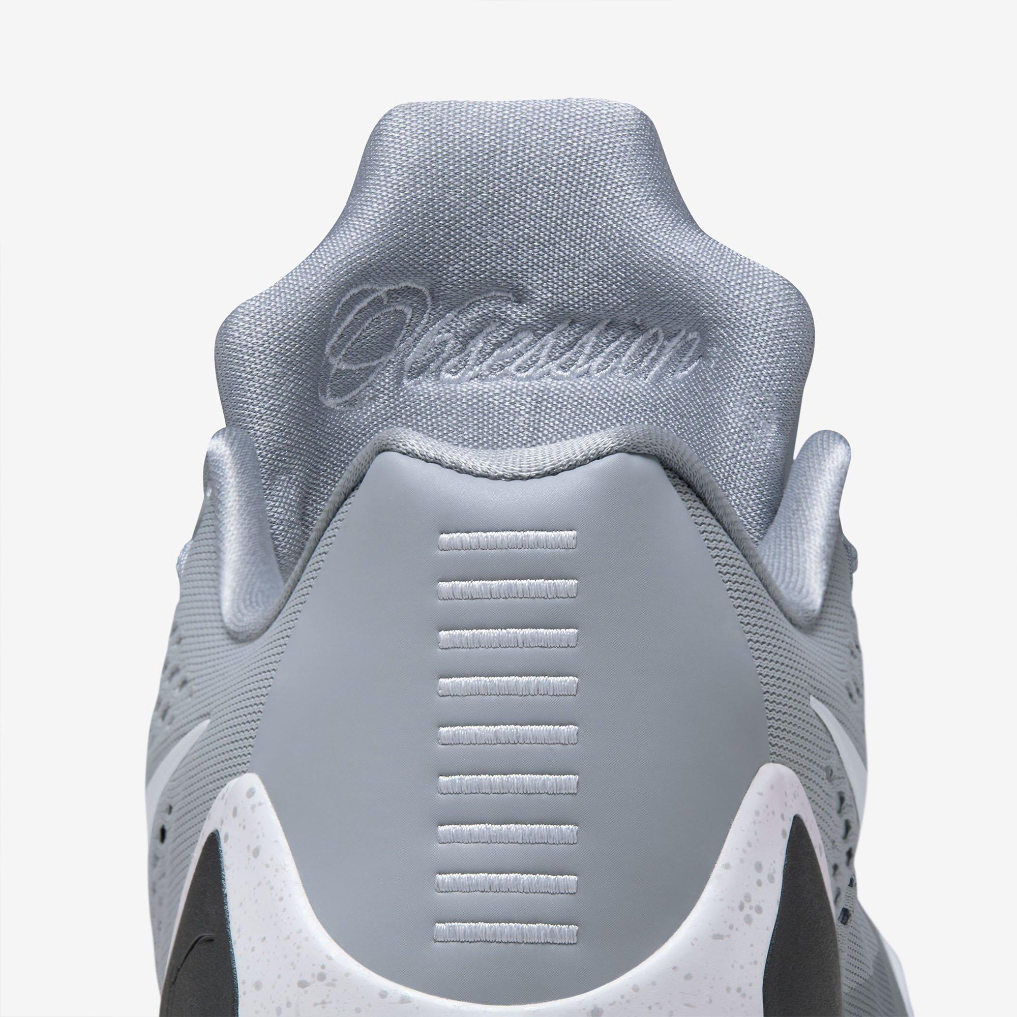 Wolf Grey/White - Nike - Kobe IX Elite Low EM Protro Basketball Shoes - 10