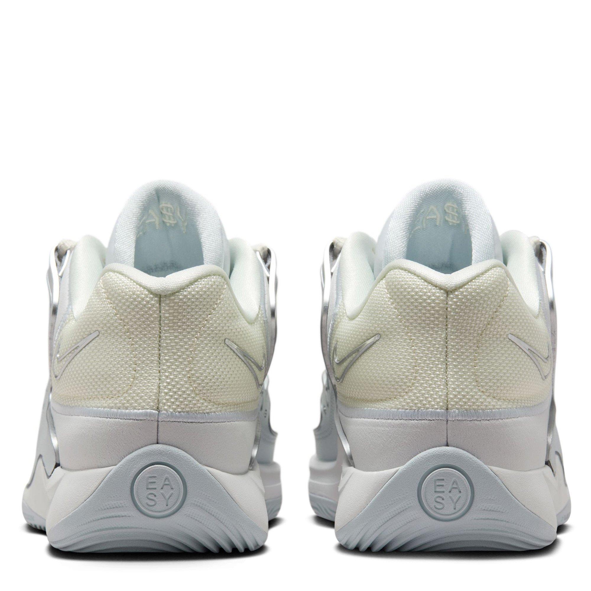 Platinum/Grey - Nike - Kevin Durant KD18 EP Basketball Shoes - 6