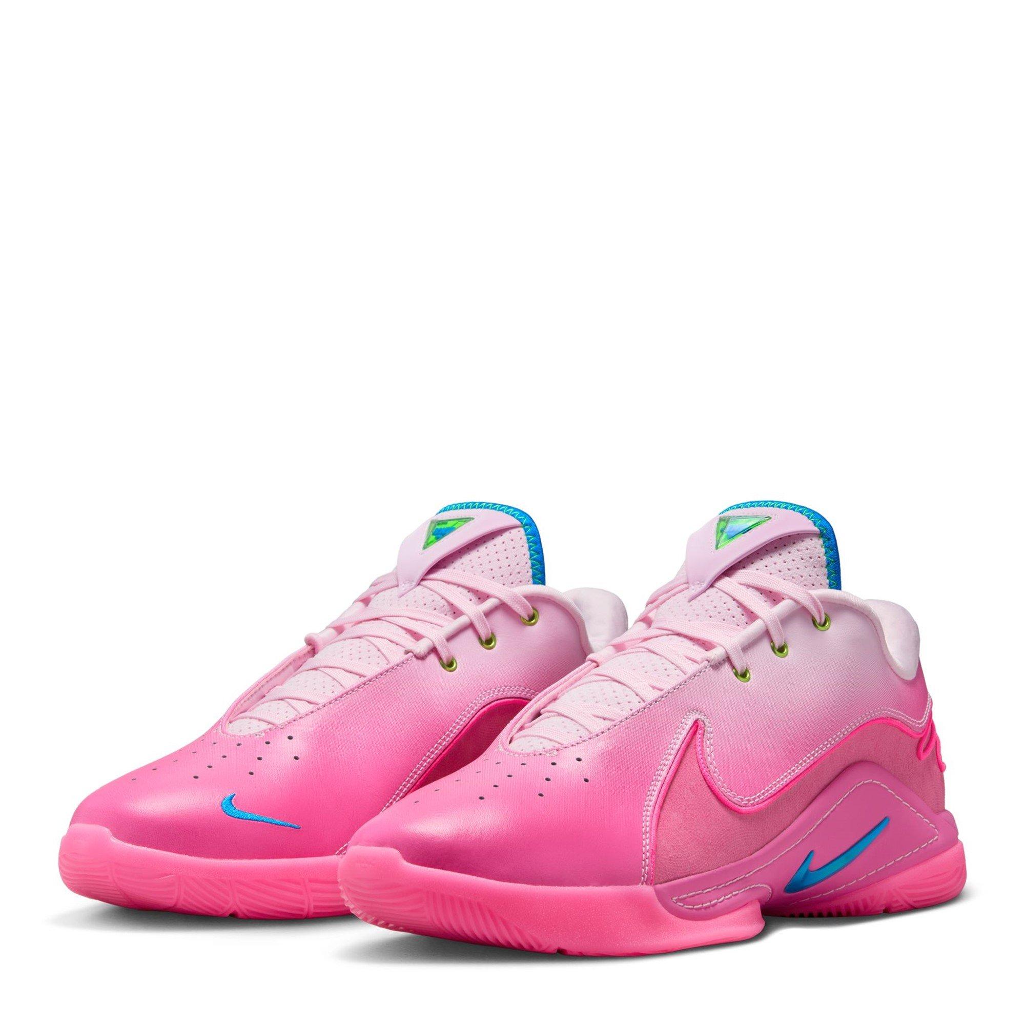 Rosa/Azul - Nike - Men's Lebron James Basketball Trainers - 4