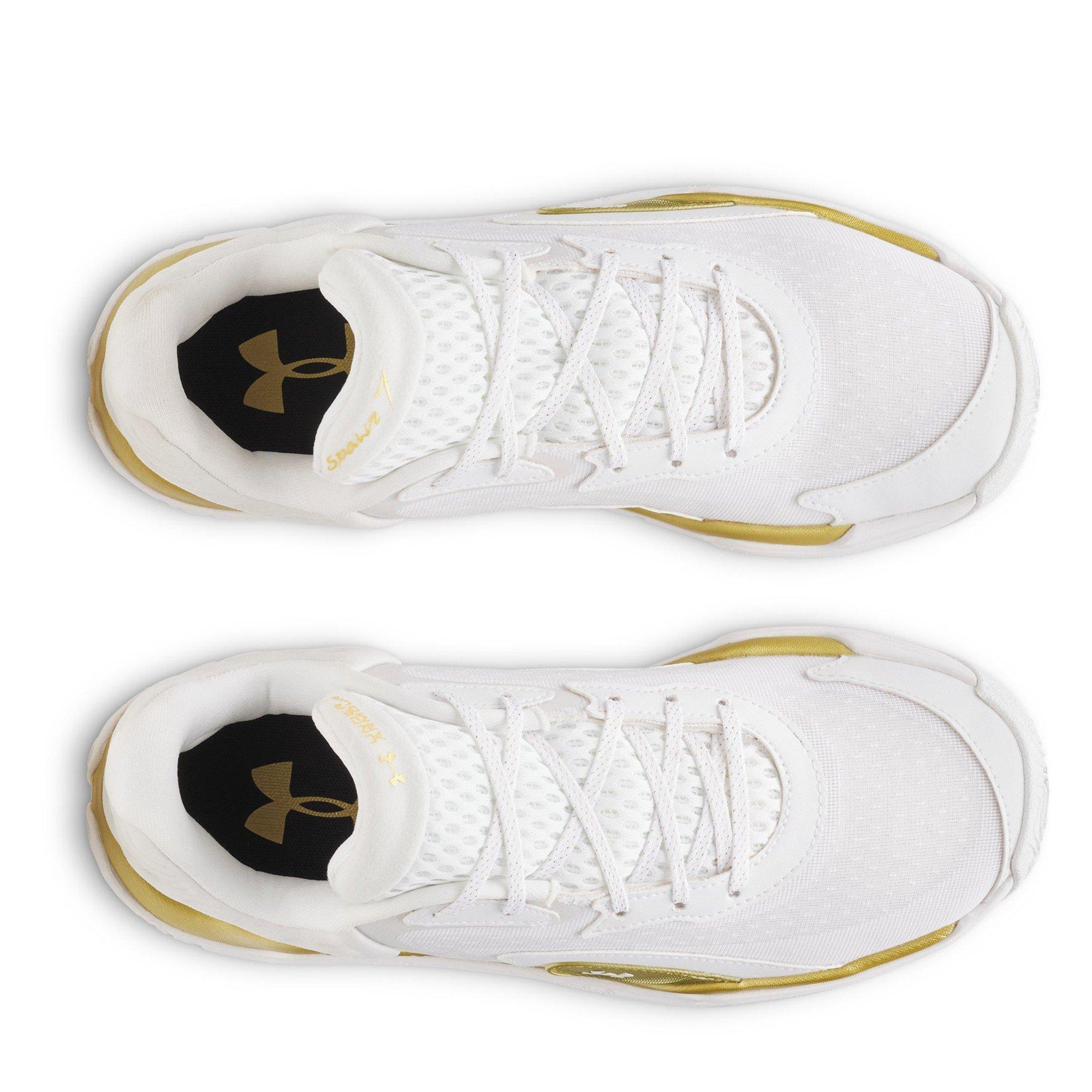 White - Under Armour - Men's Spawn 7 Basketball Trainers - 4
