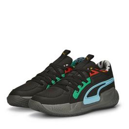 Puma Puma Court Rider Chaos Block Party Basketball Trainers Mens