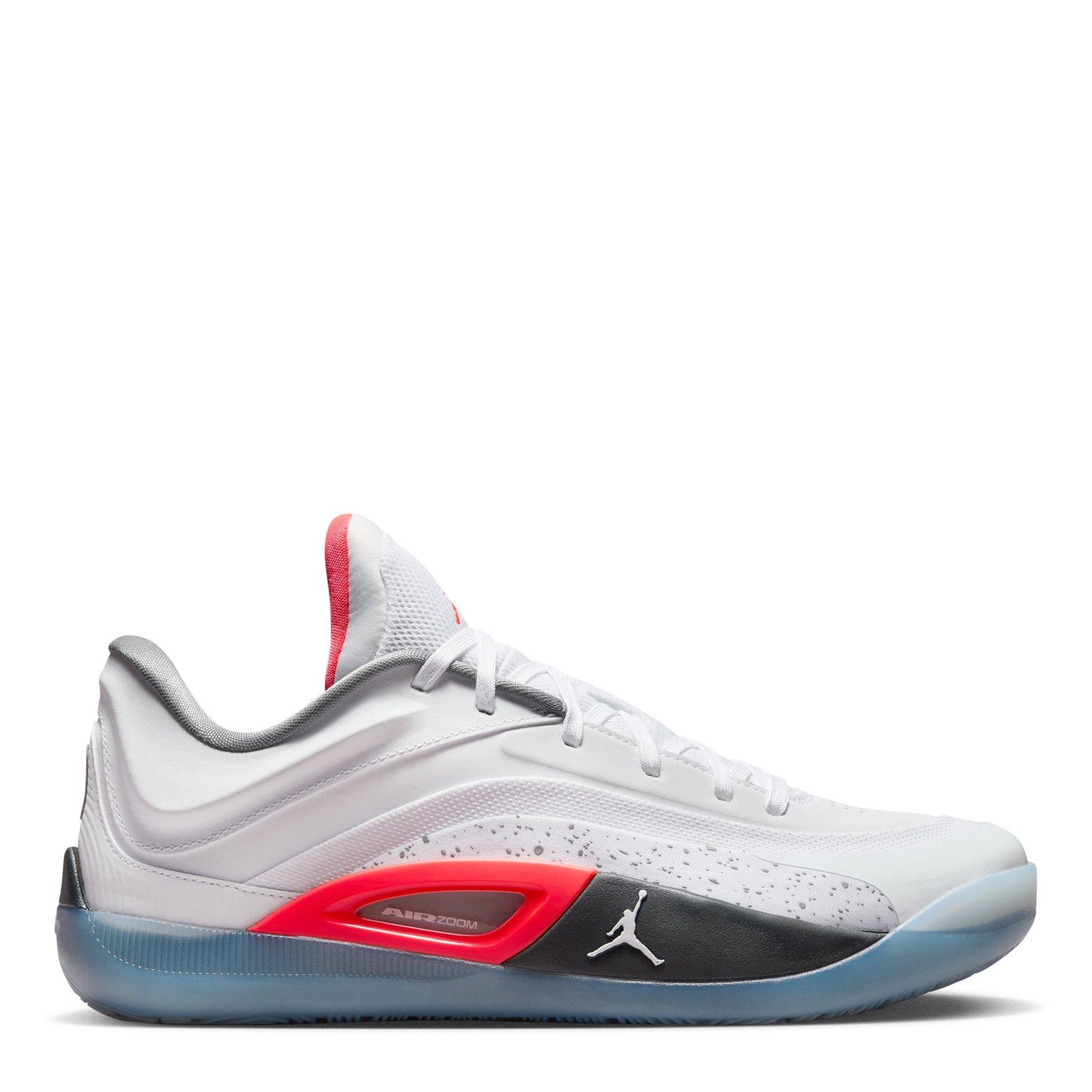 Air Jordan Men's Zion Basketball Trainers - White/Red - 11 (46)